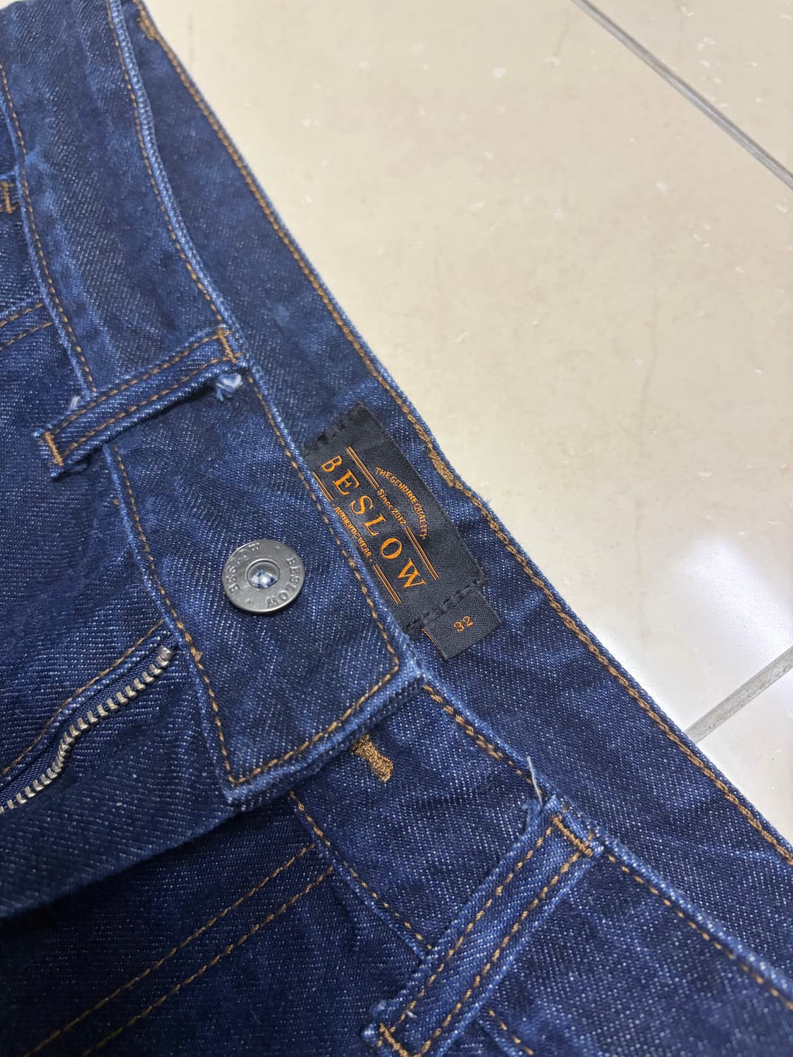 비슬로우 생지데님 상품이미지3