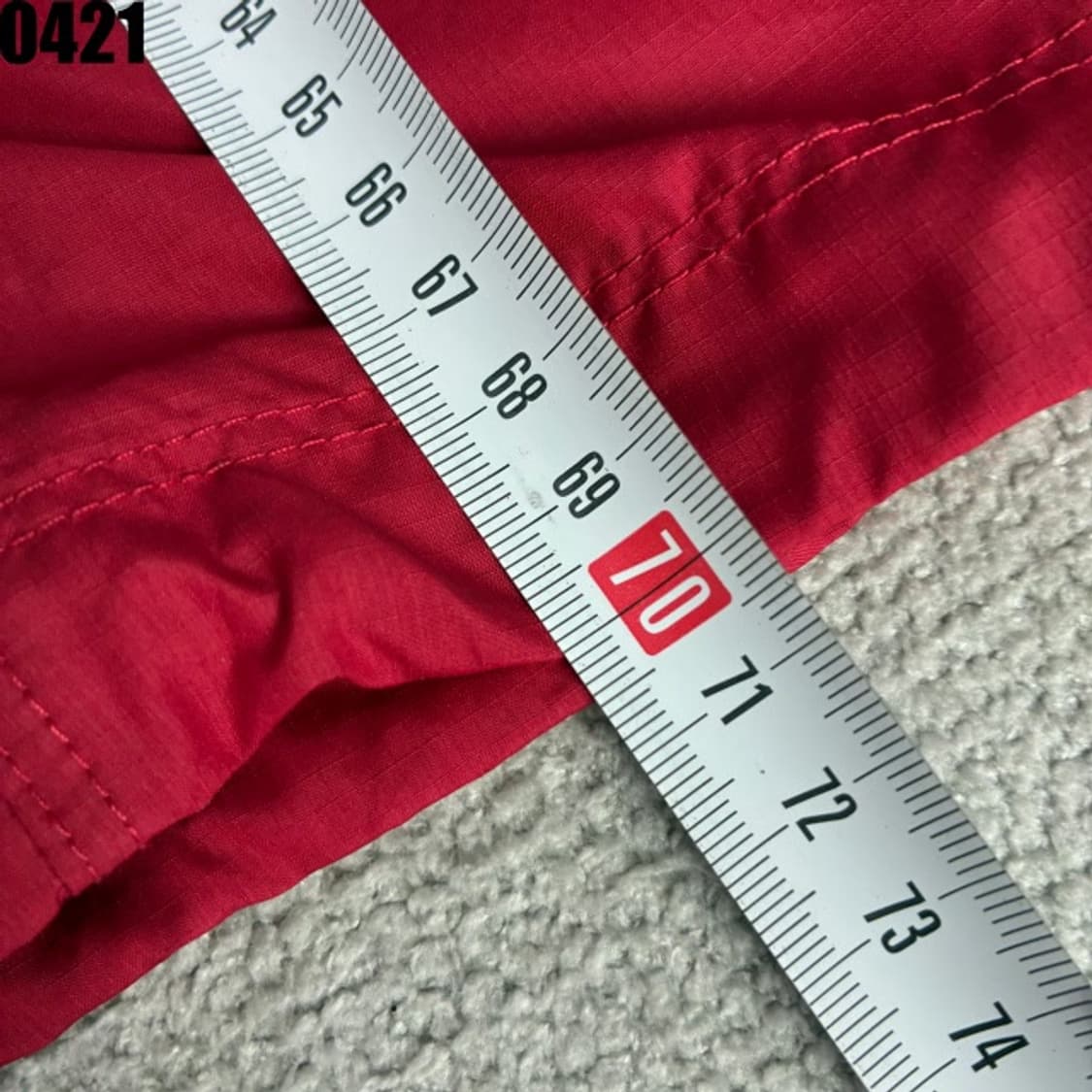 나이키 골프 레드 웜업 바람막이 V넥 100 상품이미지6