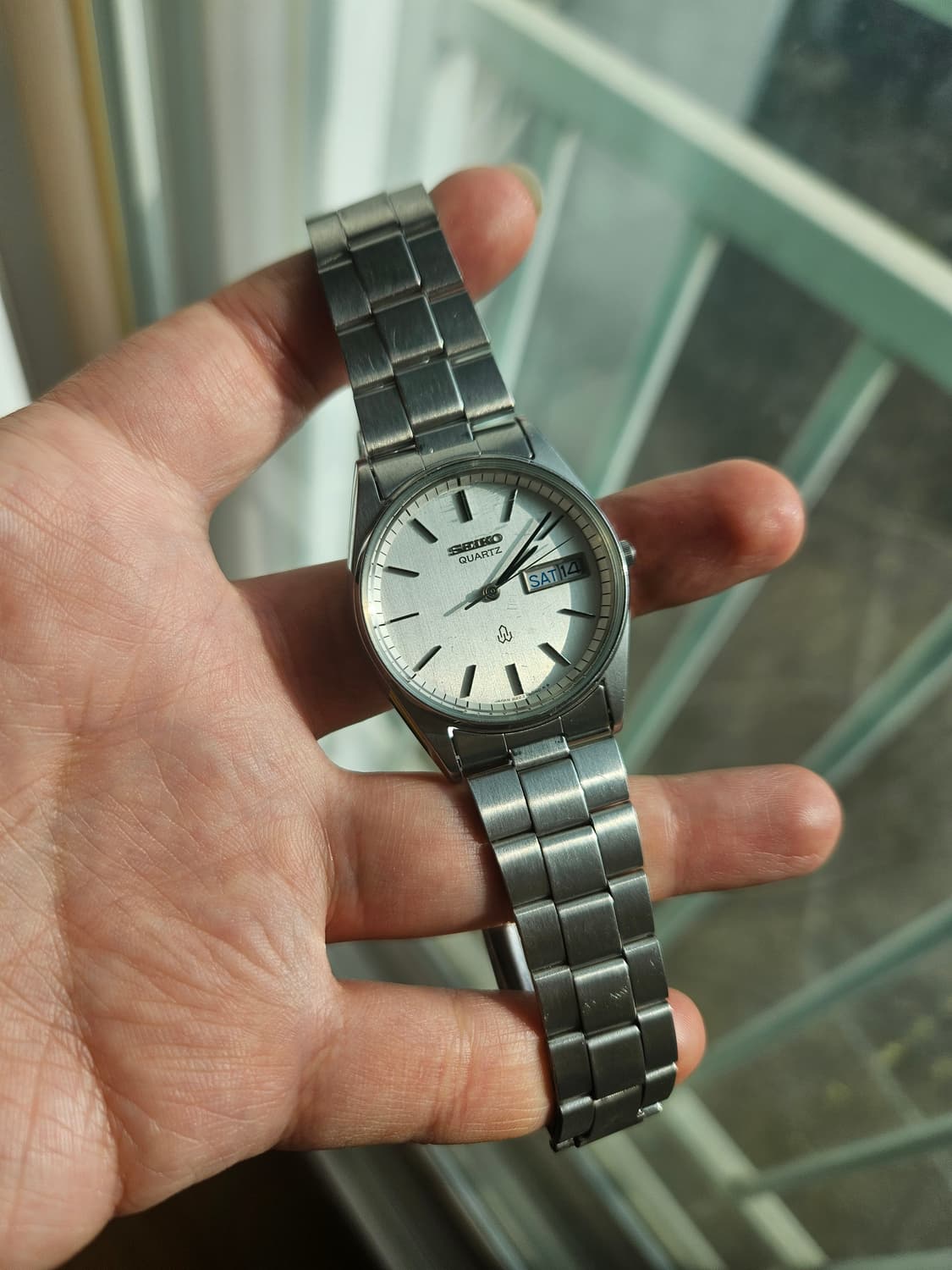 세이코 쿼츠 실버 빈티지 시계의 정석 상품이미지3