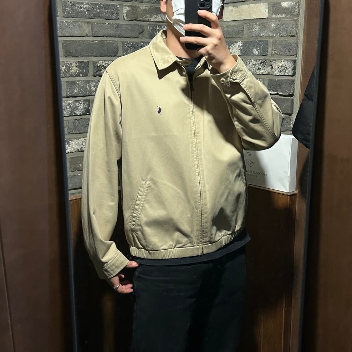 L) 폴로 랄프로렌 베이지 베이포트 스윙탑 코튼 자켓 상품이미지9