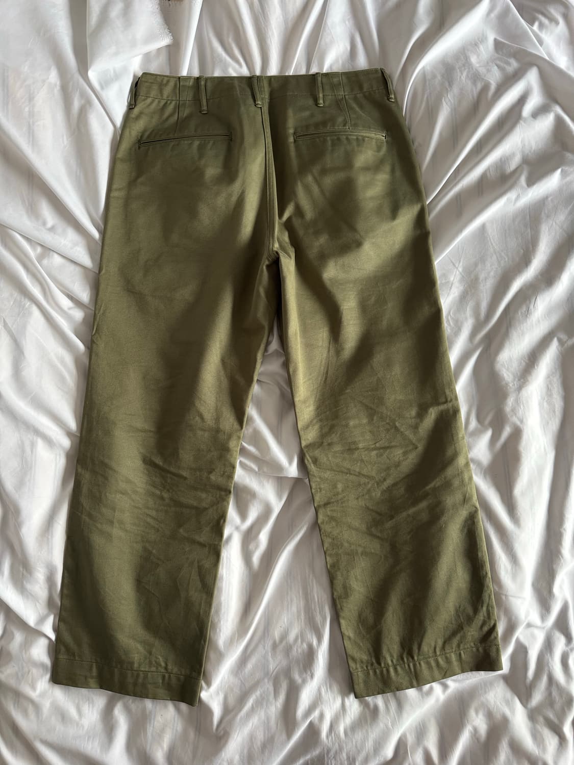 [34] 웨어하우스 1082 덕디거 치노 올리브 그린 상품이미지2