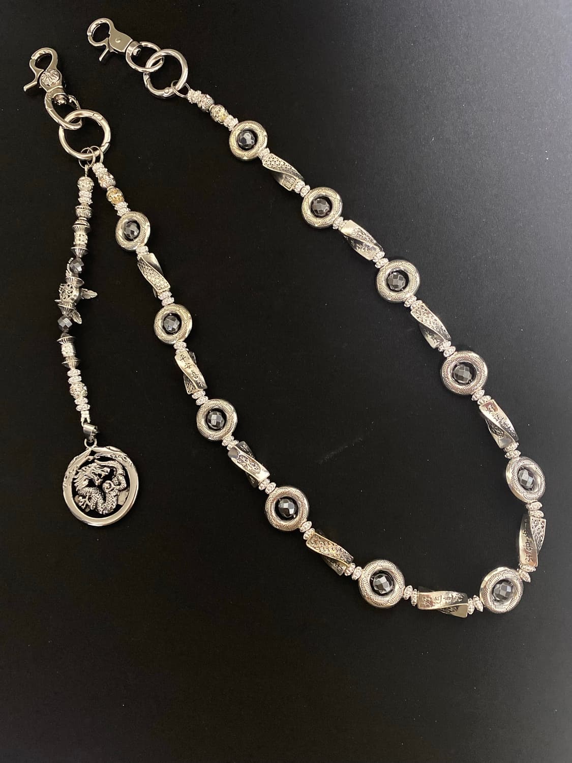 다크 에스닉 팬츠 체인 상품이미지1