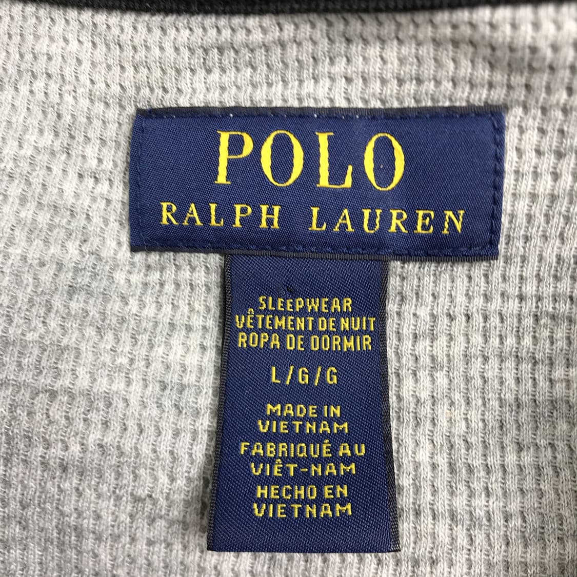 폴로 랄프로렌 와플 롱슬리브 긴팔티셔츠 남성L (100) 상품이미지5