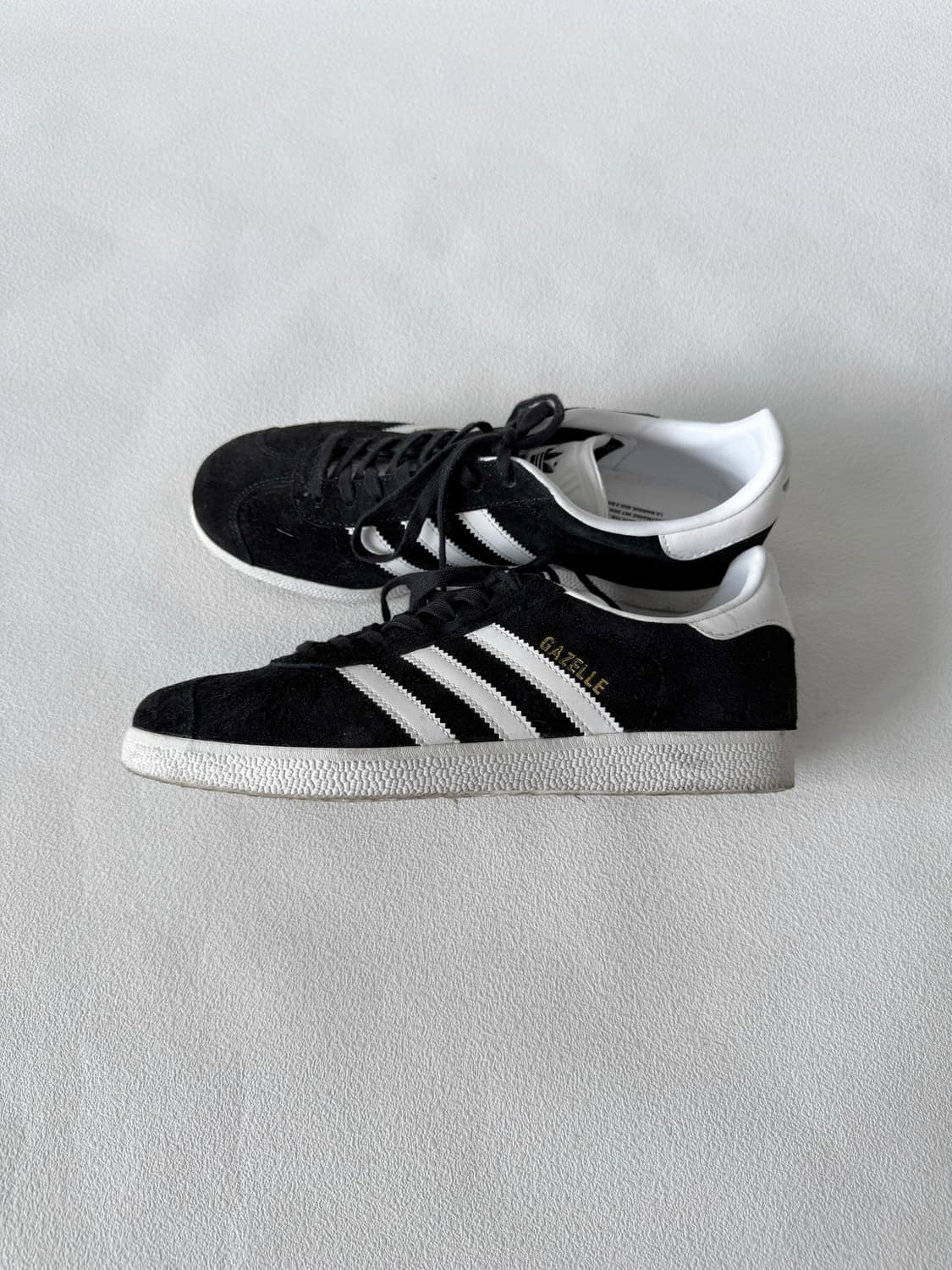 [240]아디다스(adidas) 가젤 검/흰 상품이미지1