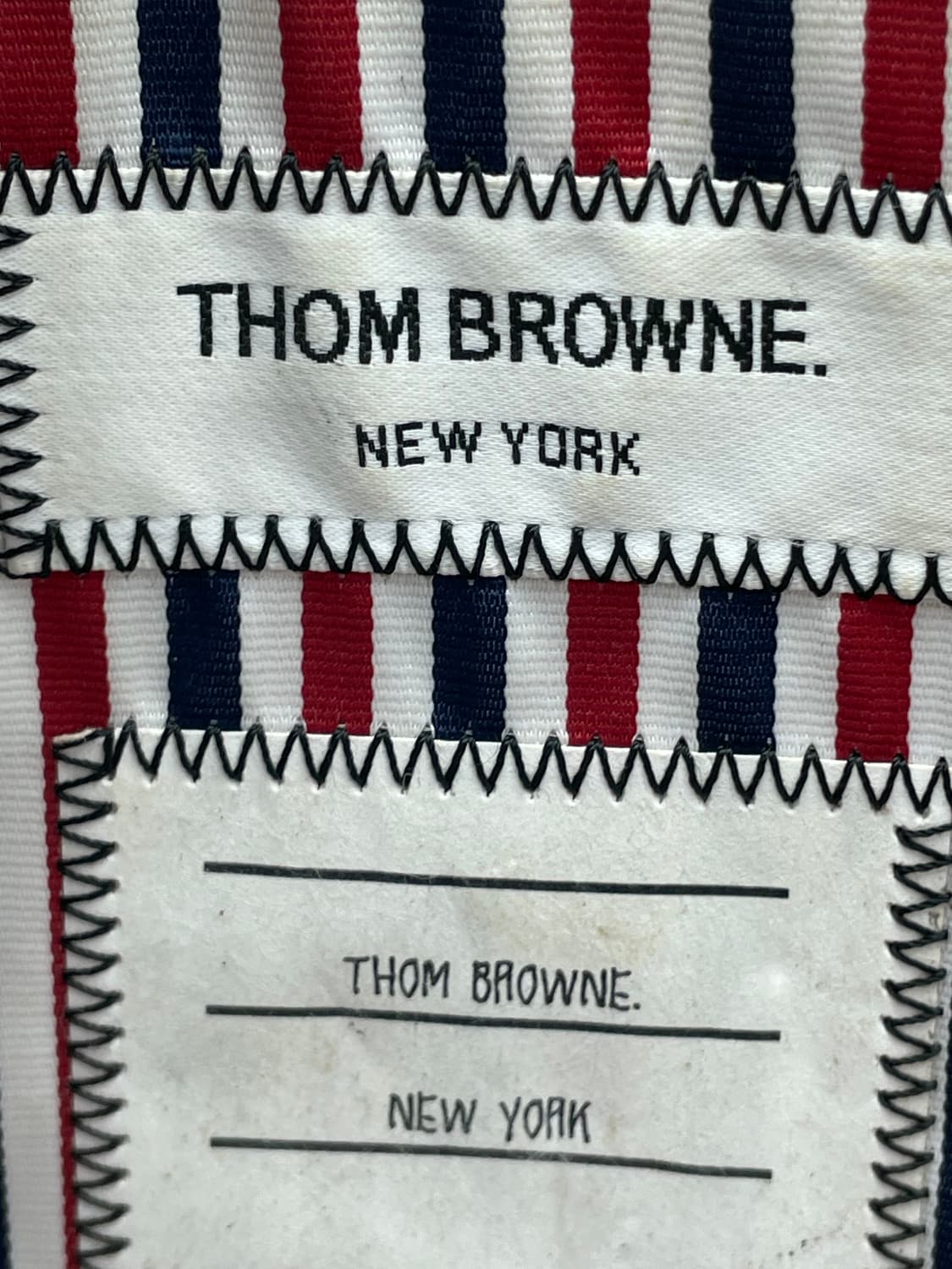 [ M ] 정품 톰브라운 페블그레인 로고 클러치백  상품이미지4