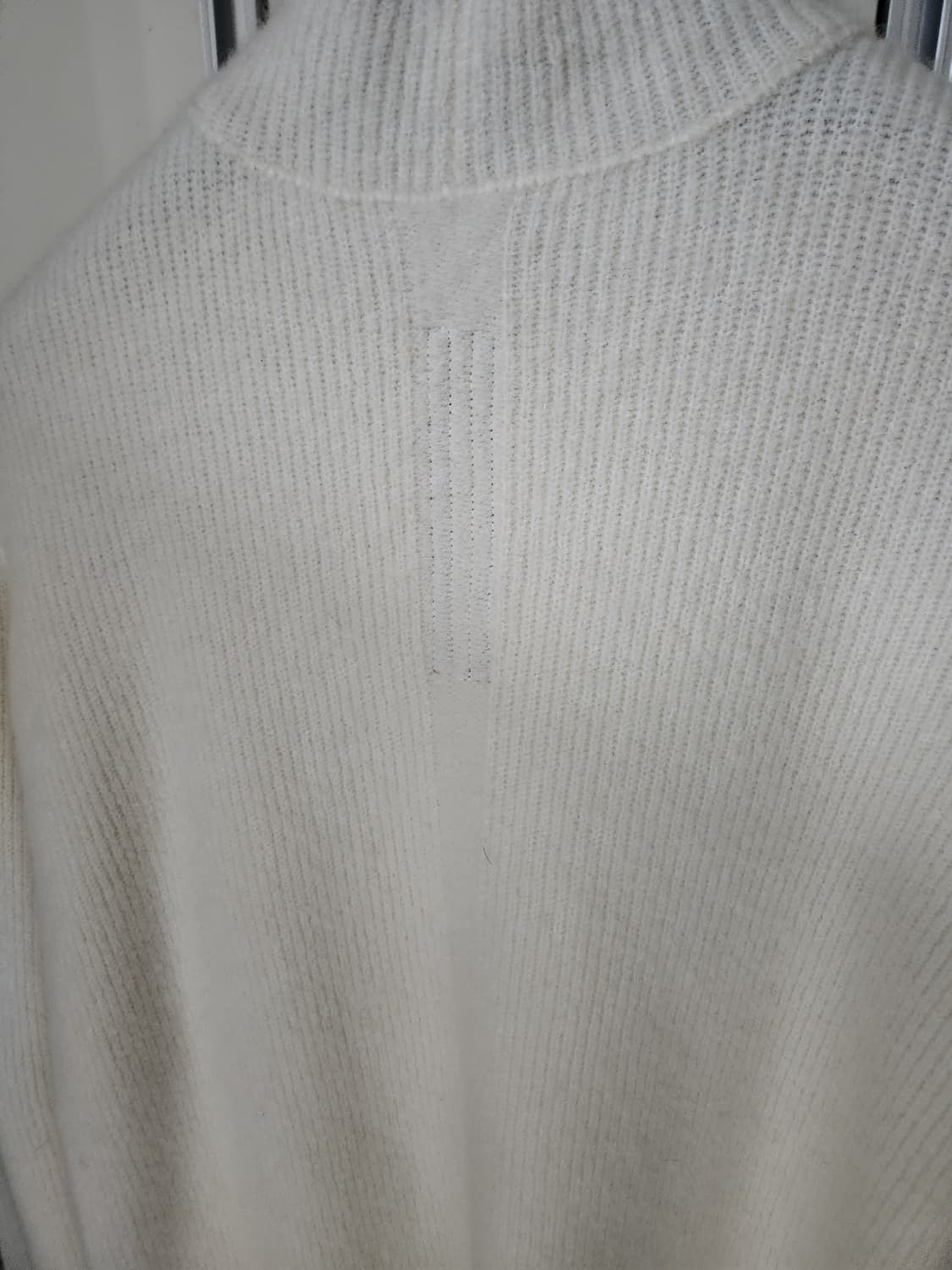 릭오웬스 FW25 HEADON PULL 스웨터 밀크 M사이즈 상품이미지6