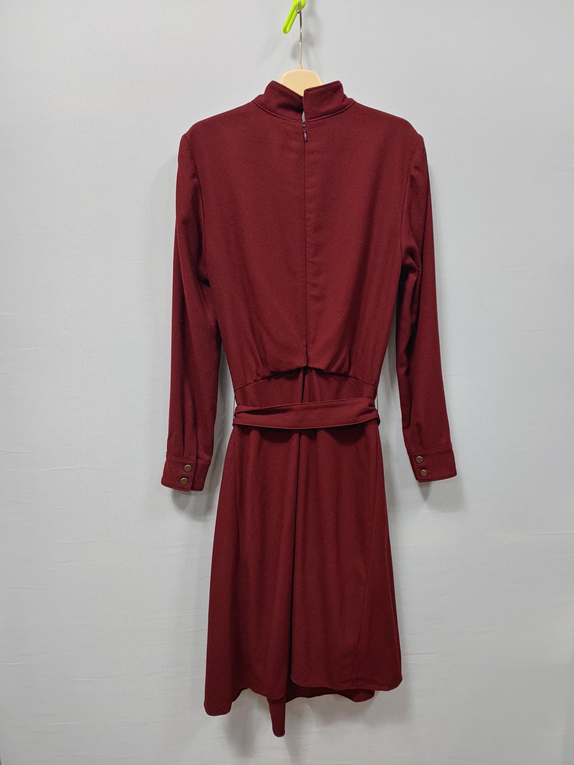 모조에스핀 버건디 벨트 롱 원피스 여성 55 상품이미지2