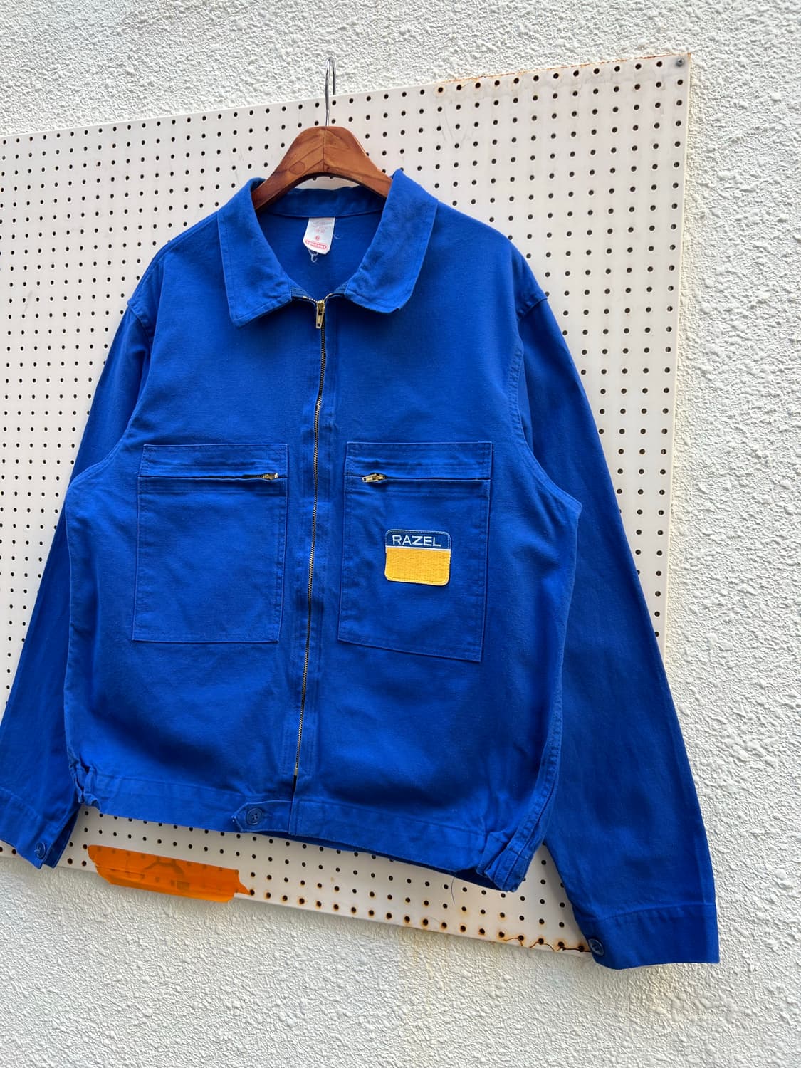 (DEADSTOCK)OLD VINTAGE CYCLIST 프렌치워크자켓 상품이미지5