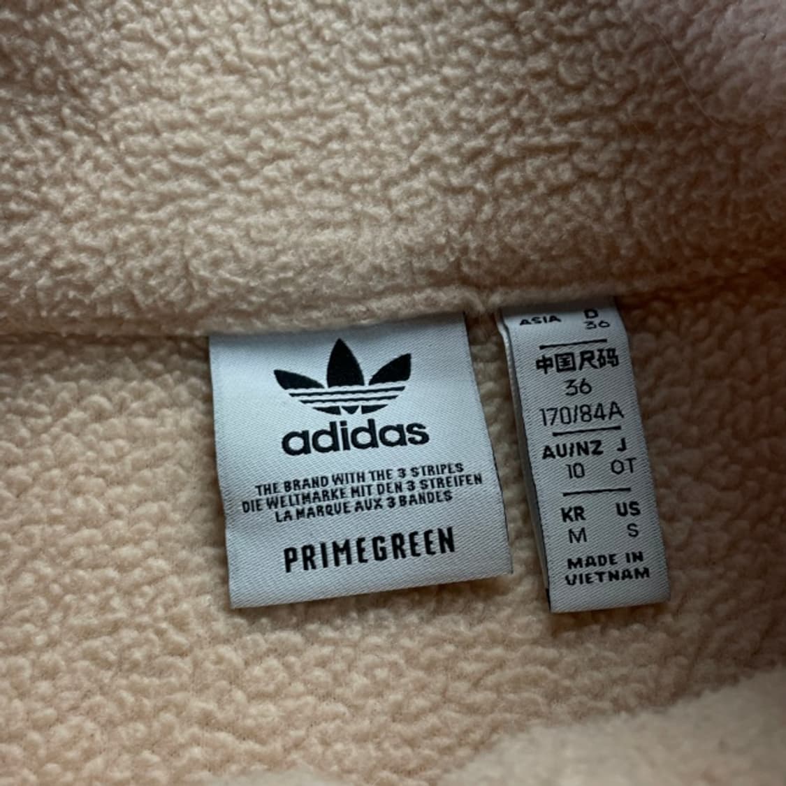 100 아디다스 반집업 후리스 상품이미지3
