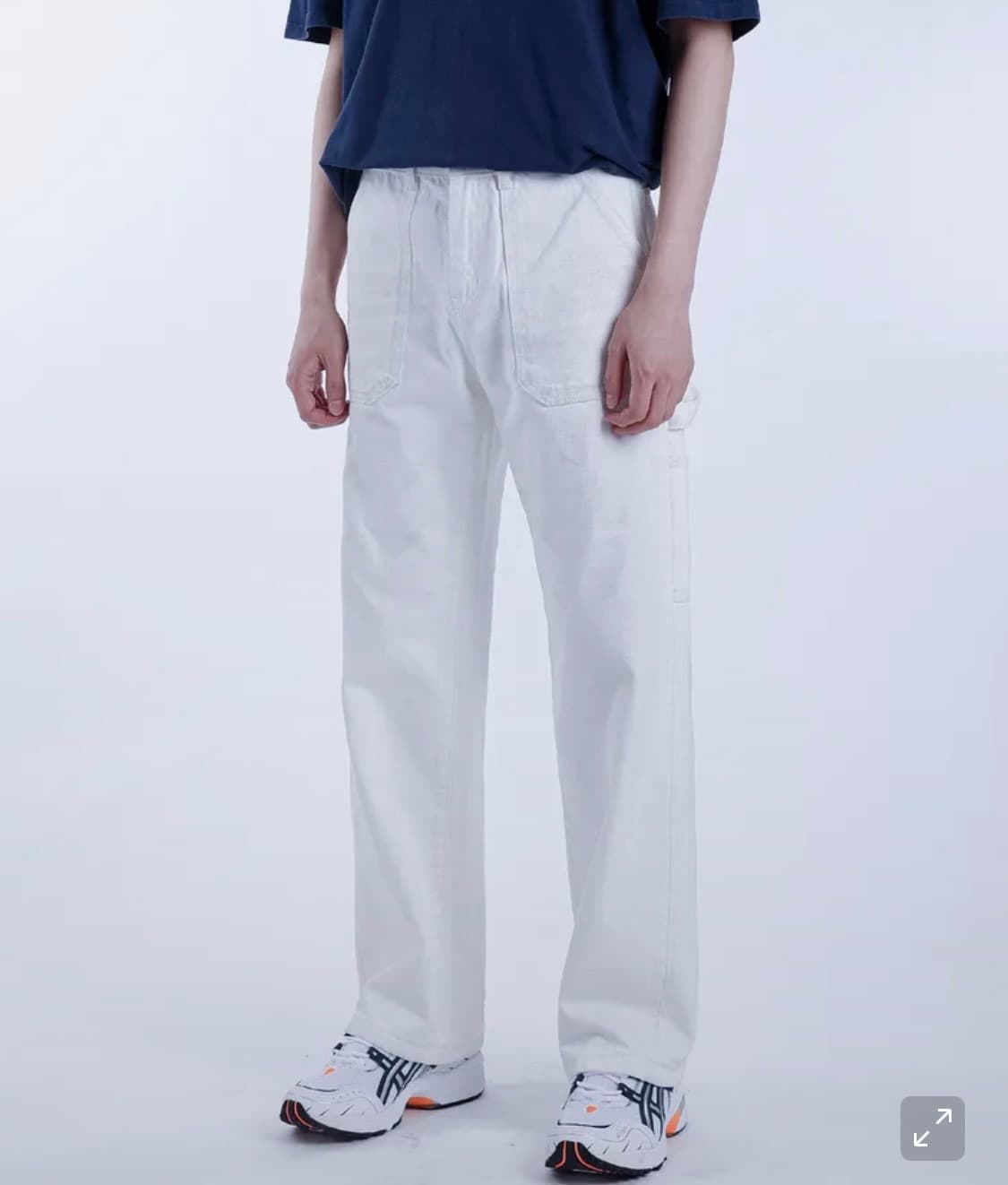 랩12 와이드핏 카펜터 데님 상품이미지3