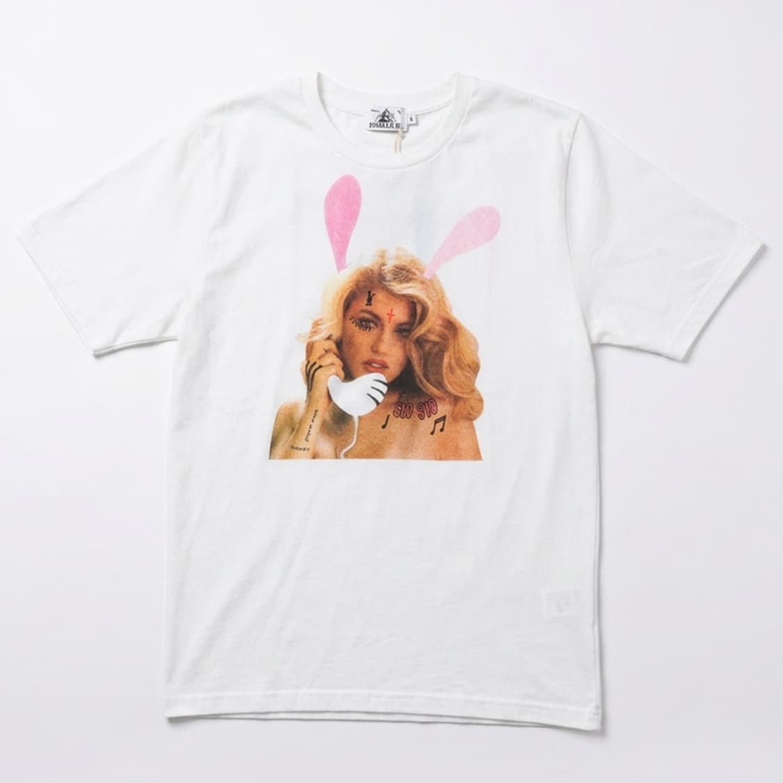 히스테릭 글래머 HYSTERIC GLAMOUR 스콜록트 걸프린팅 반팔티 상품이미지1