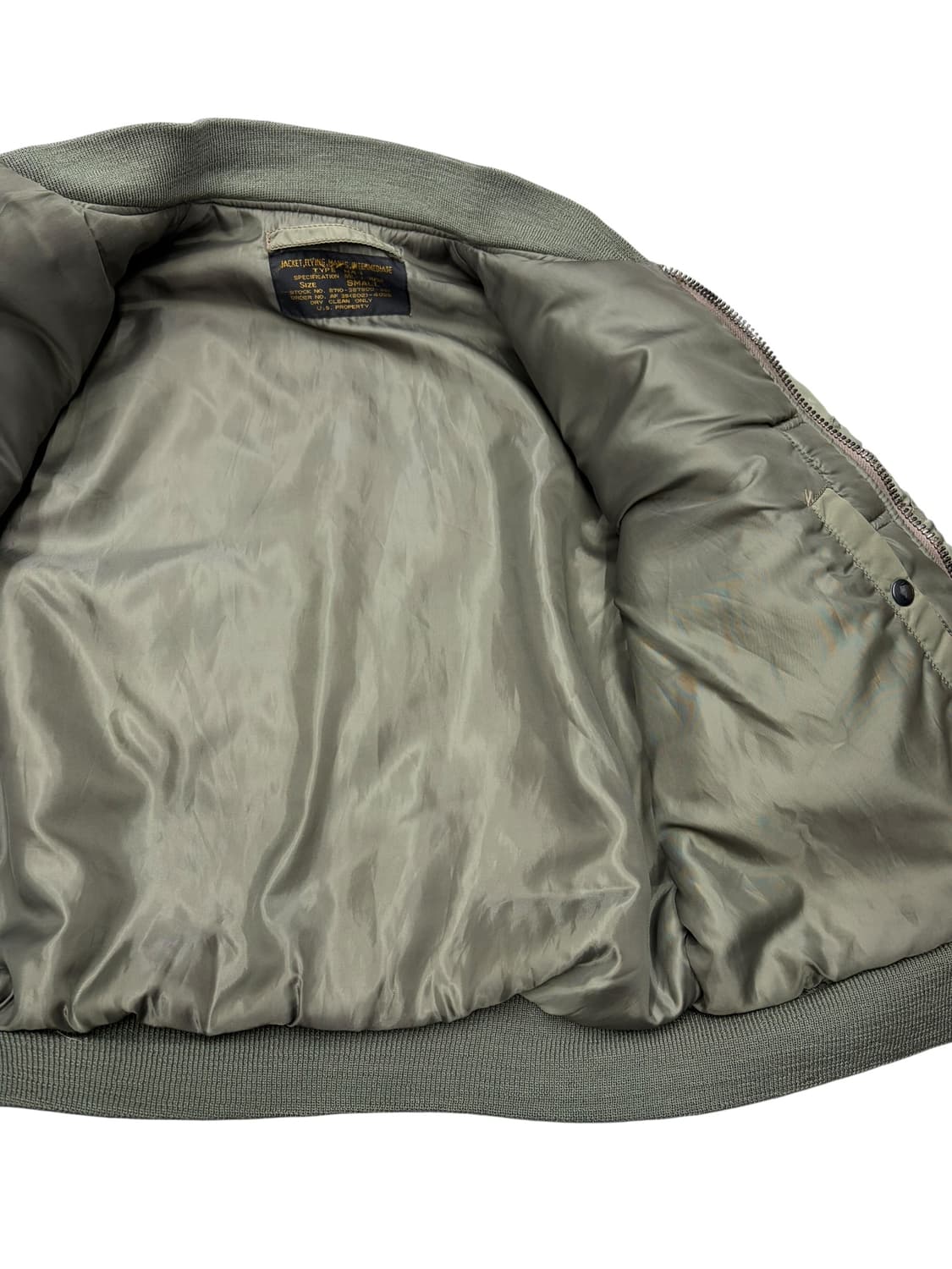 U.S. Air Force MA-1 패치 커스텀 플라이트 자켓 상품이미지7