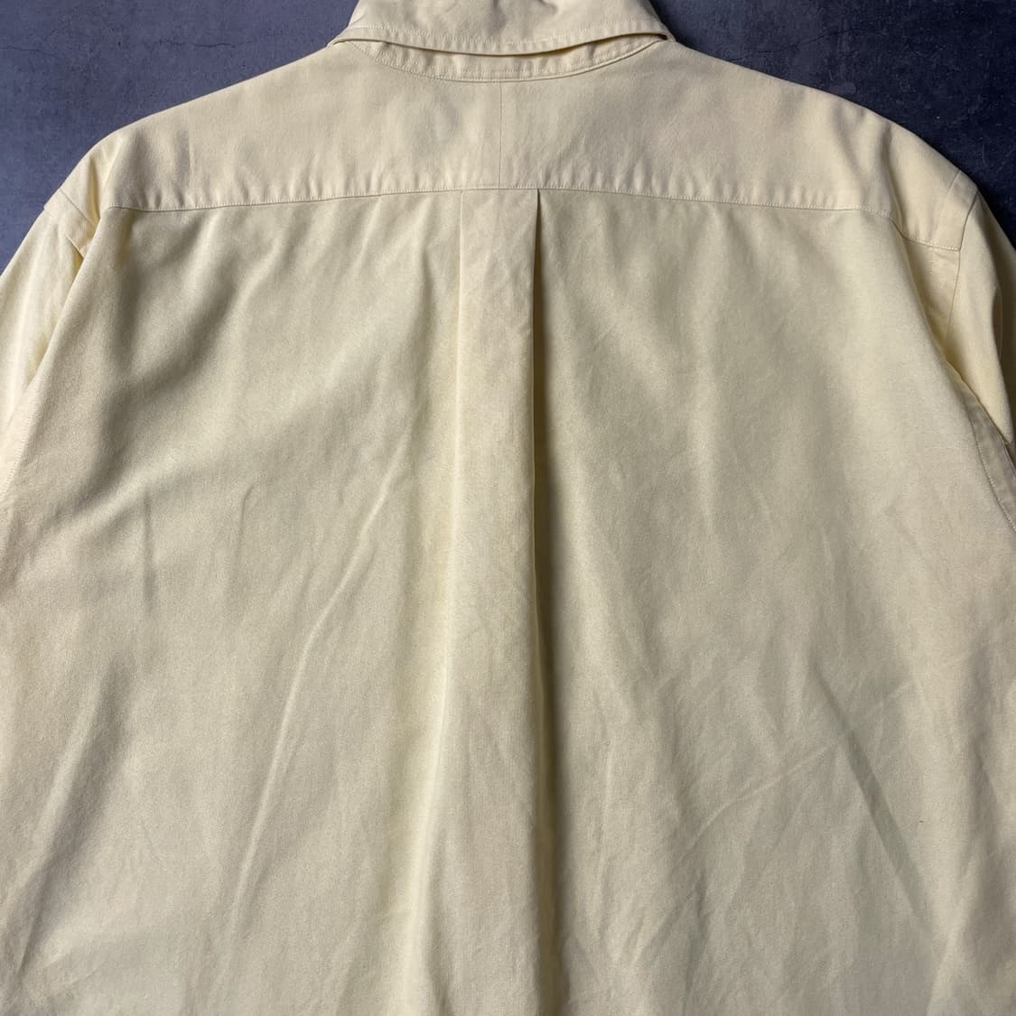 RALPH LAUREN 랄프로렌 빈티지 옐로우 코튼 셔츠 A00695 상품이미지7