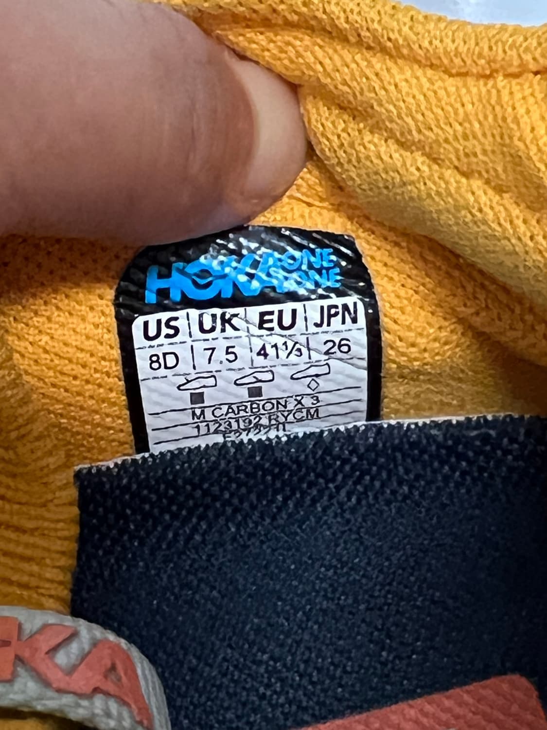 (260) 호카 카본 X 3 라디언트 옐로우 상품이미지4