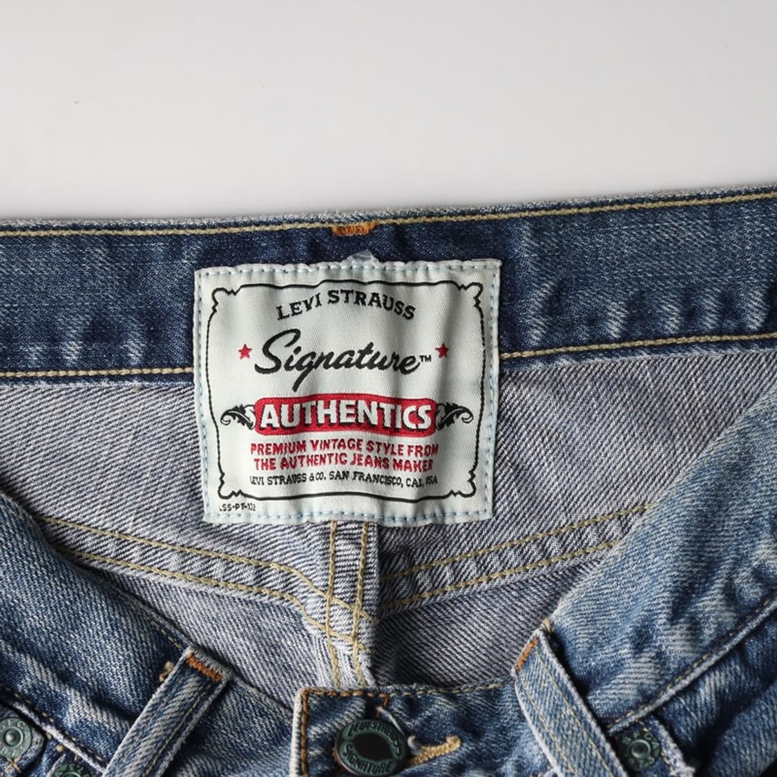 리바이스 시그니처 어센틱 빈티지 스트레이트 데님팬츠 상품이미지6