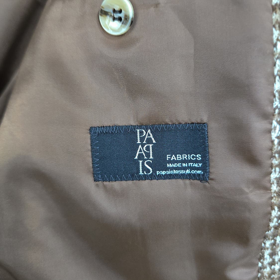 마에스트로(maestro) 헤링본 울 블레이저 자켓 상품이미지7