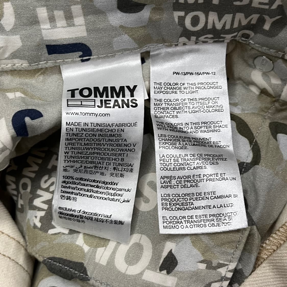 [정품] 타미힐피거 아이보리 청바지 b16 상품이미지5