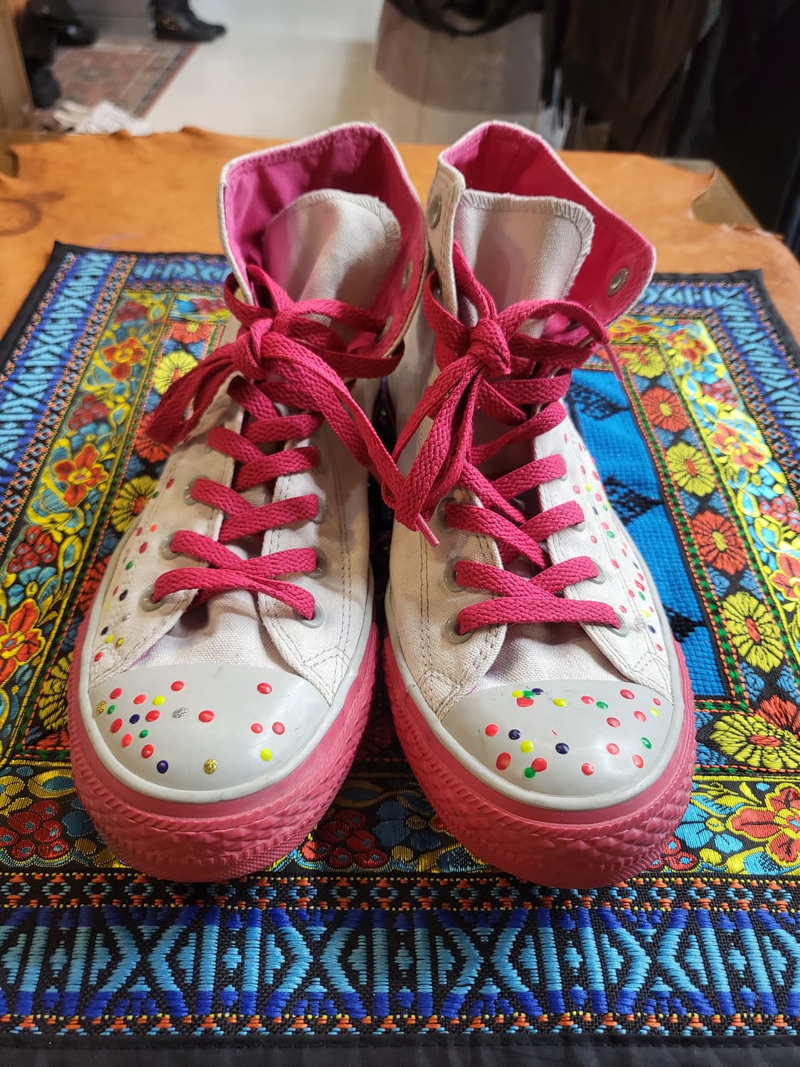 컨버스 컨페티 프린트 척테일러 올스타 하이탑 상품이미지1