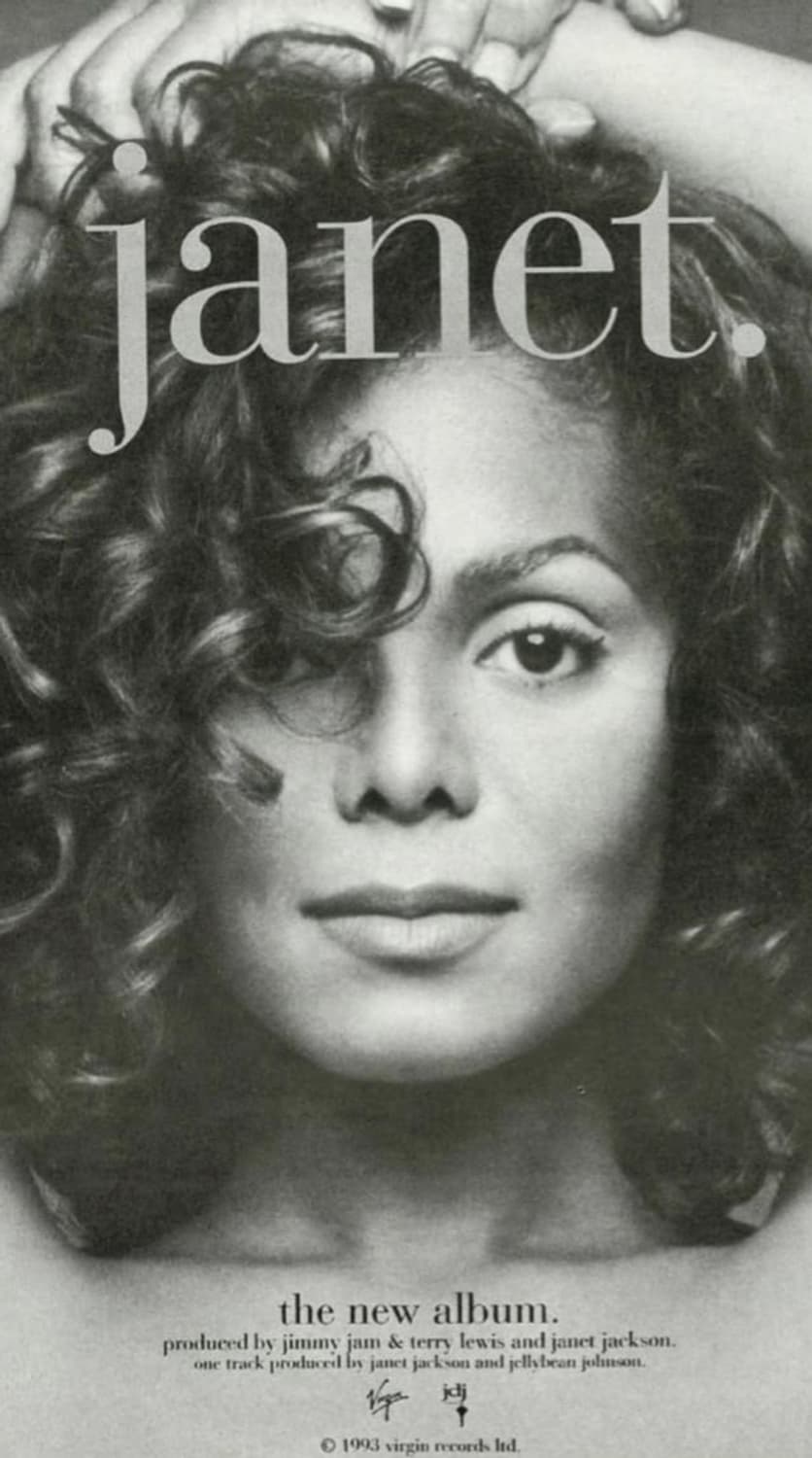 빈티지 자넷잭슨 JANET JACKSON 93 부틀렉 투어티 L 상품이미지7