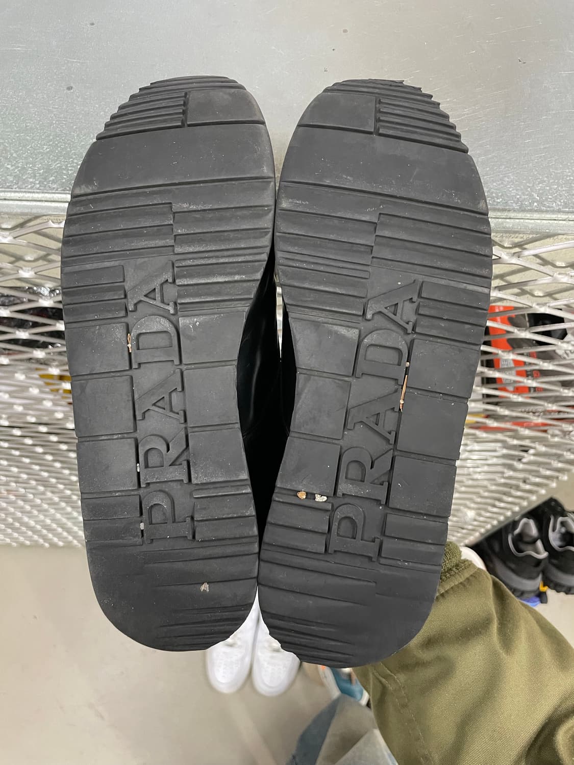 프라다 레이스업 더비 블랙 8 상품이미지6