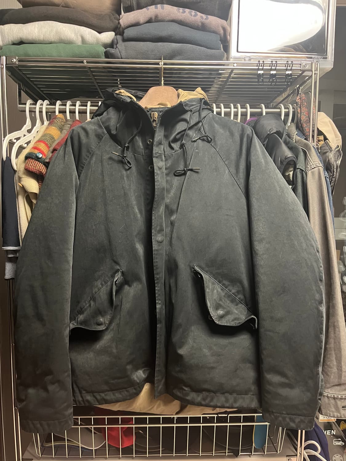 텐씨 키아노락 블랙 46사이즈 상품이미지1