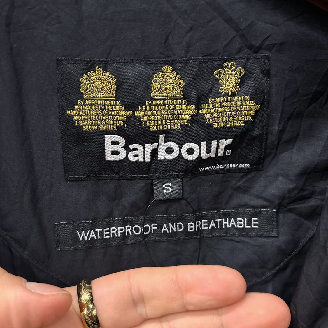 바버 페더웨이드 인터내셔널 나일론 모터사이클 자켓 N1150 상품이미지9