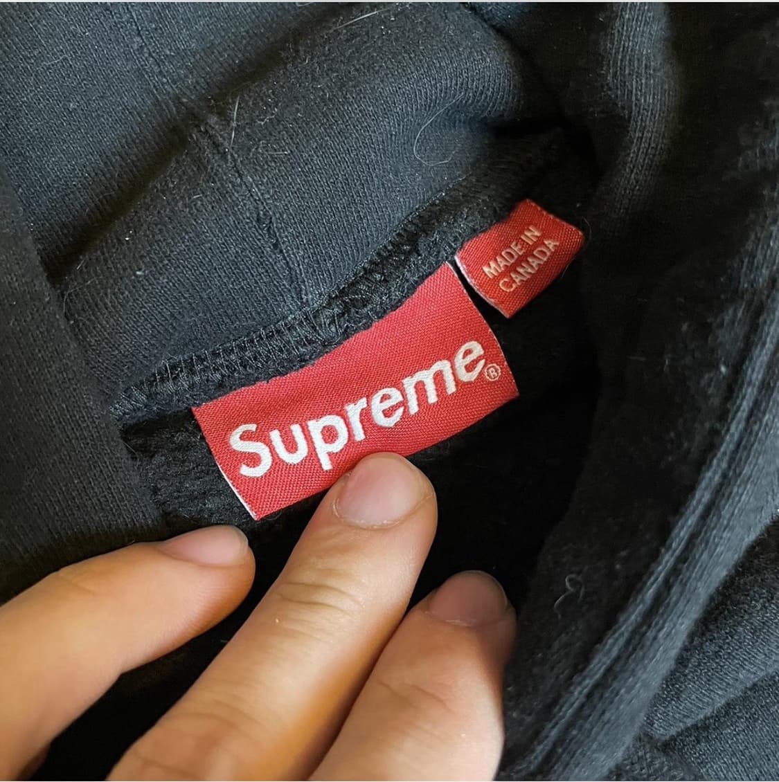 18FW 슈프림 클래식 스크립트 후드티 상품이미지2