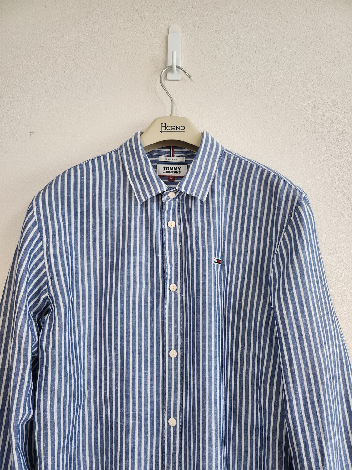 타미힐피거 진스 린넨긴팔셔츠 (M 상품이미지1