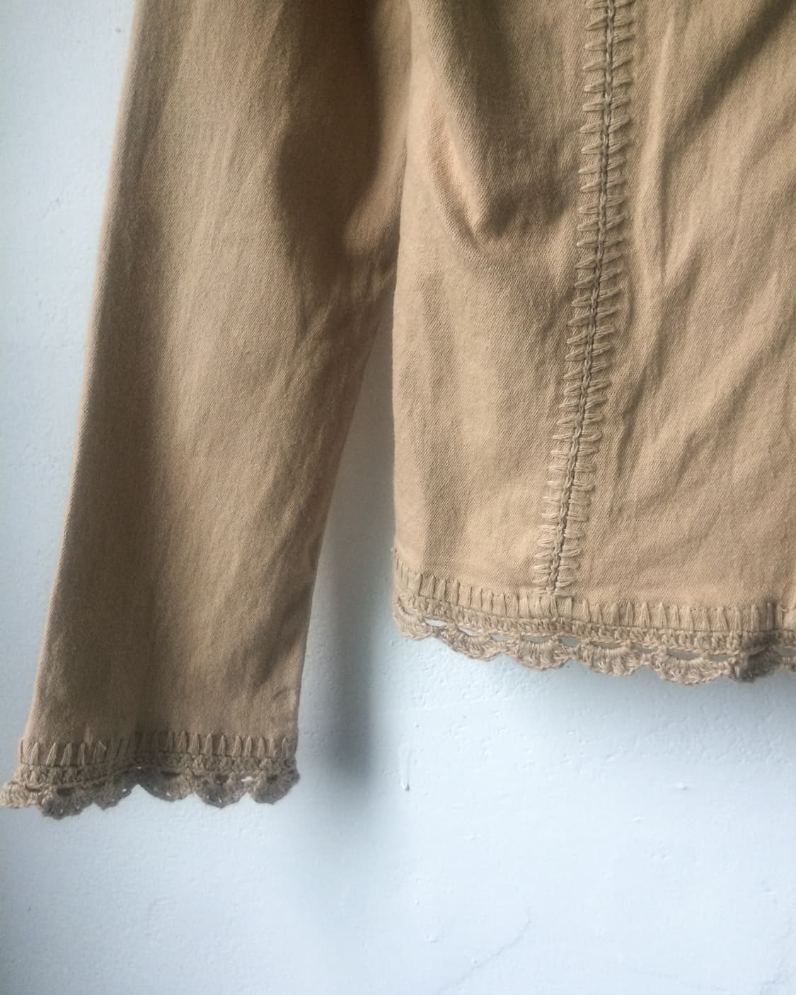 Crochet stitch point jacket 상품이미지5