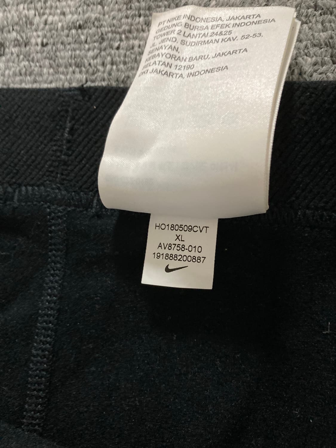 나이키 우먼스 프로 블랙 타이즈 XL 상품이미지4