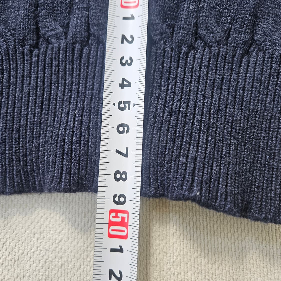 실측확인 폴로랄프로렌 케이블 니트 가디건 0331Y 상품이미지6