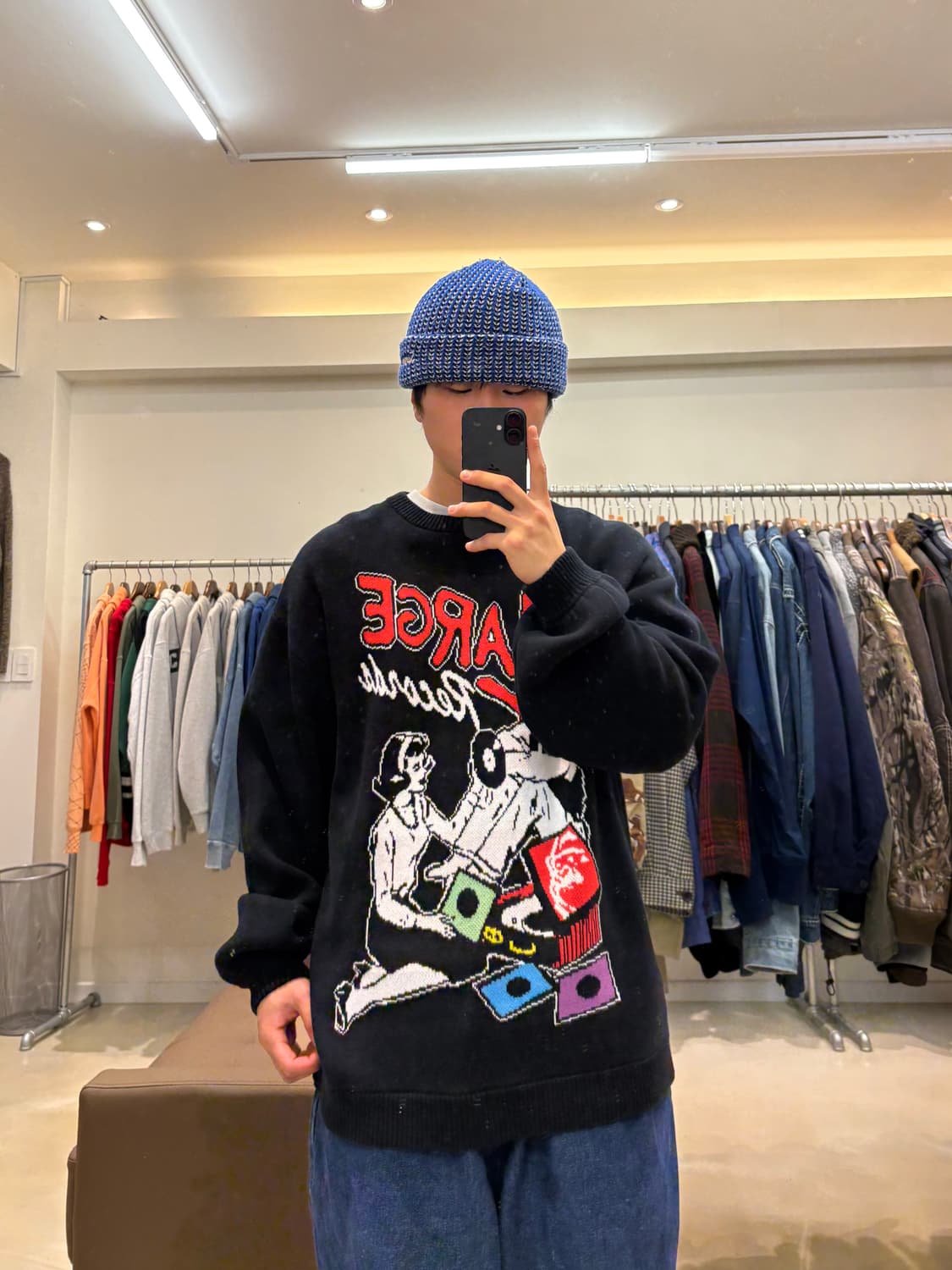 XLarge 레코드 니트 상품이미지8