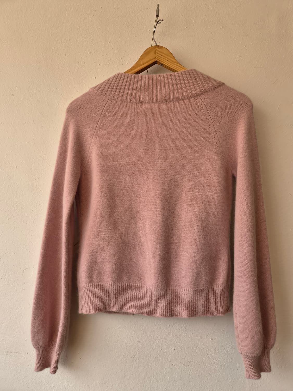 마인 여성 연핑크울100가디건 상품이미지3