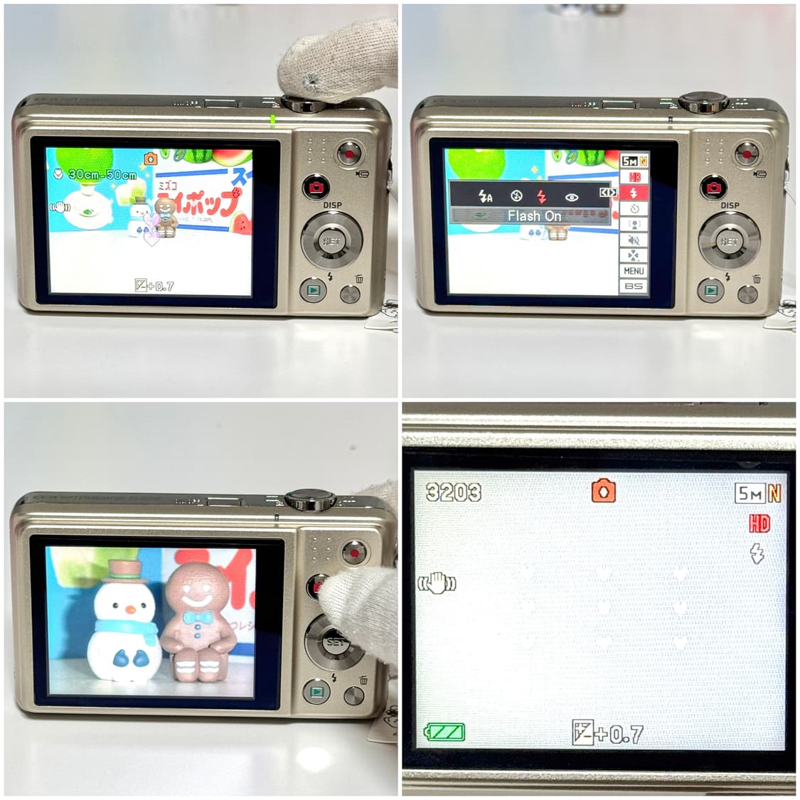 카시오 엑슬림 ZS150 샴페인골드 빈티지디카 상품이미지4