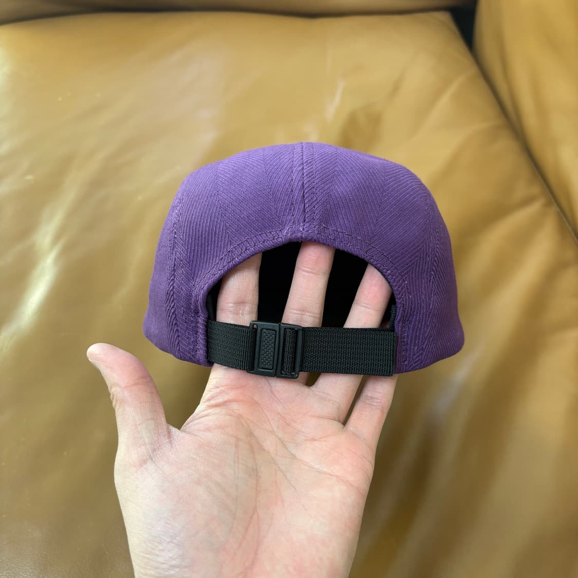 슈프림 캠프캡 모자 박스로고 퍼플 상품이미지7
