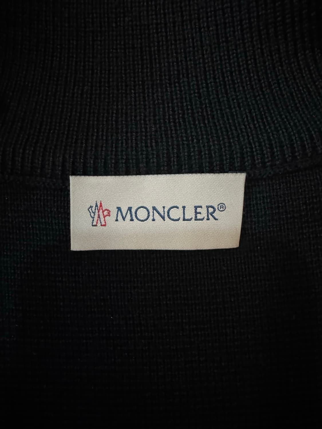 몽클레어 트리콧 니트패딩 블랙XL 상품이미지7