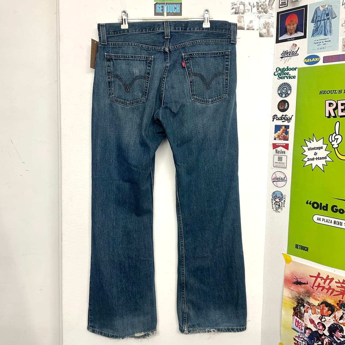 00‘s 리바이스 527  로우라이즈 부츠컷 상품이미지5