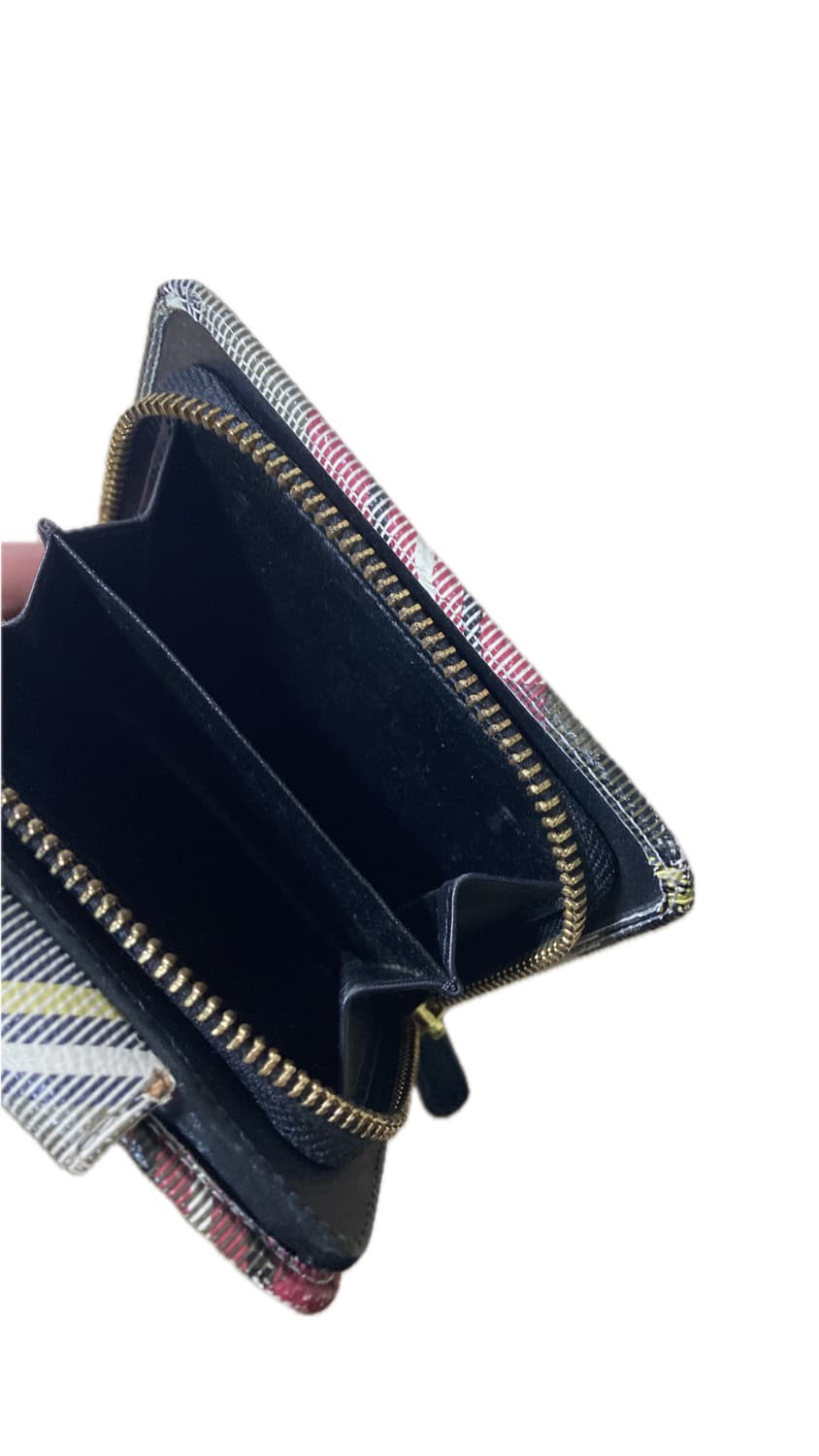 비비안웨스트우드 체크 포켓 지갑 상품이미지6