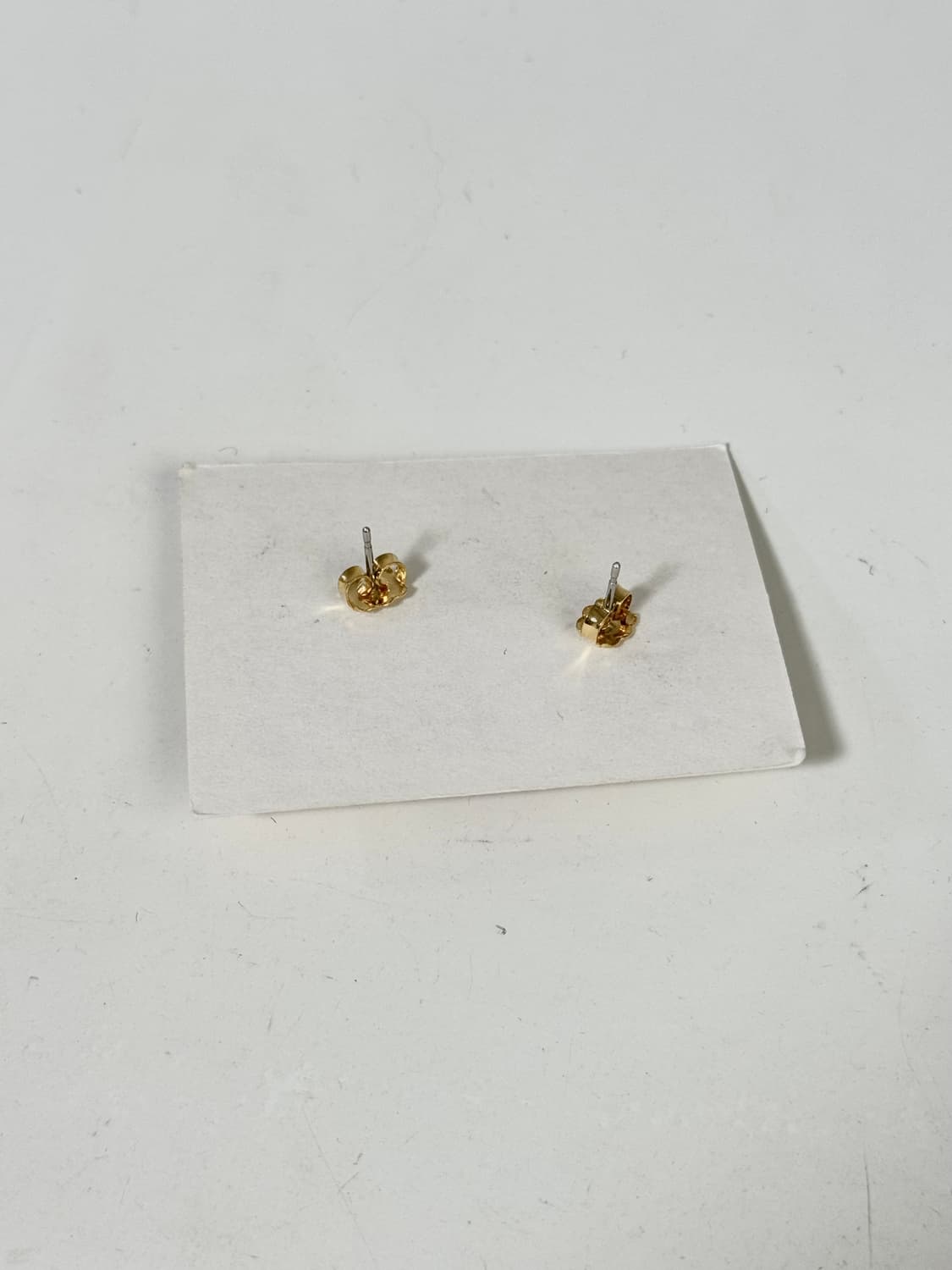 AVON 빈티지 골드 진주 꽃바구니 귀걸이 상품이미지4