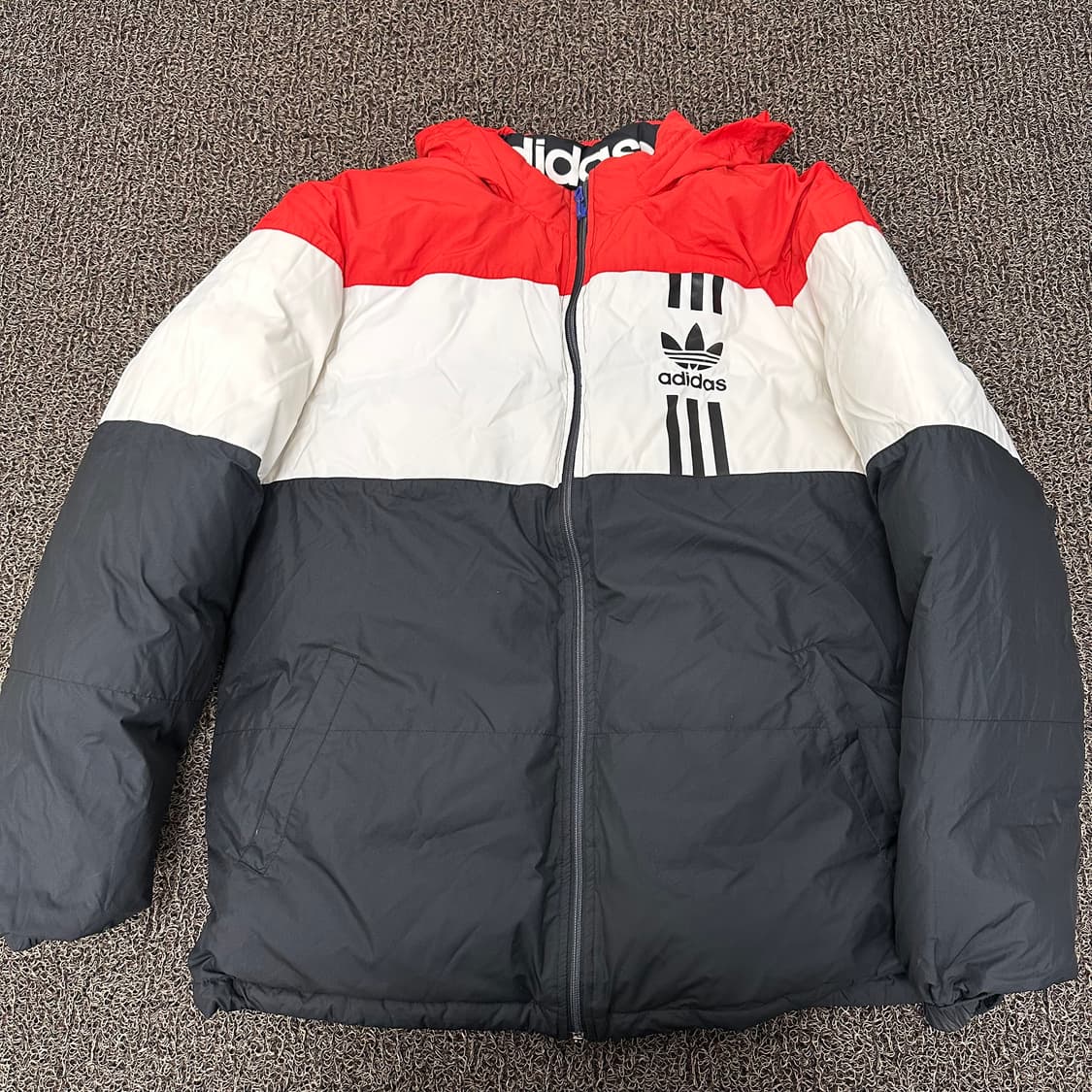 아디다스 덕다운 양면 패딩 블랙 110(2XL) 상품이미지8