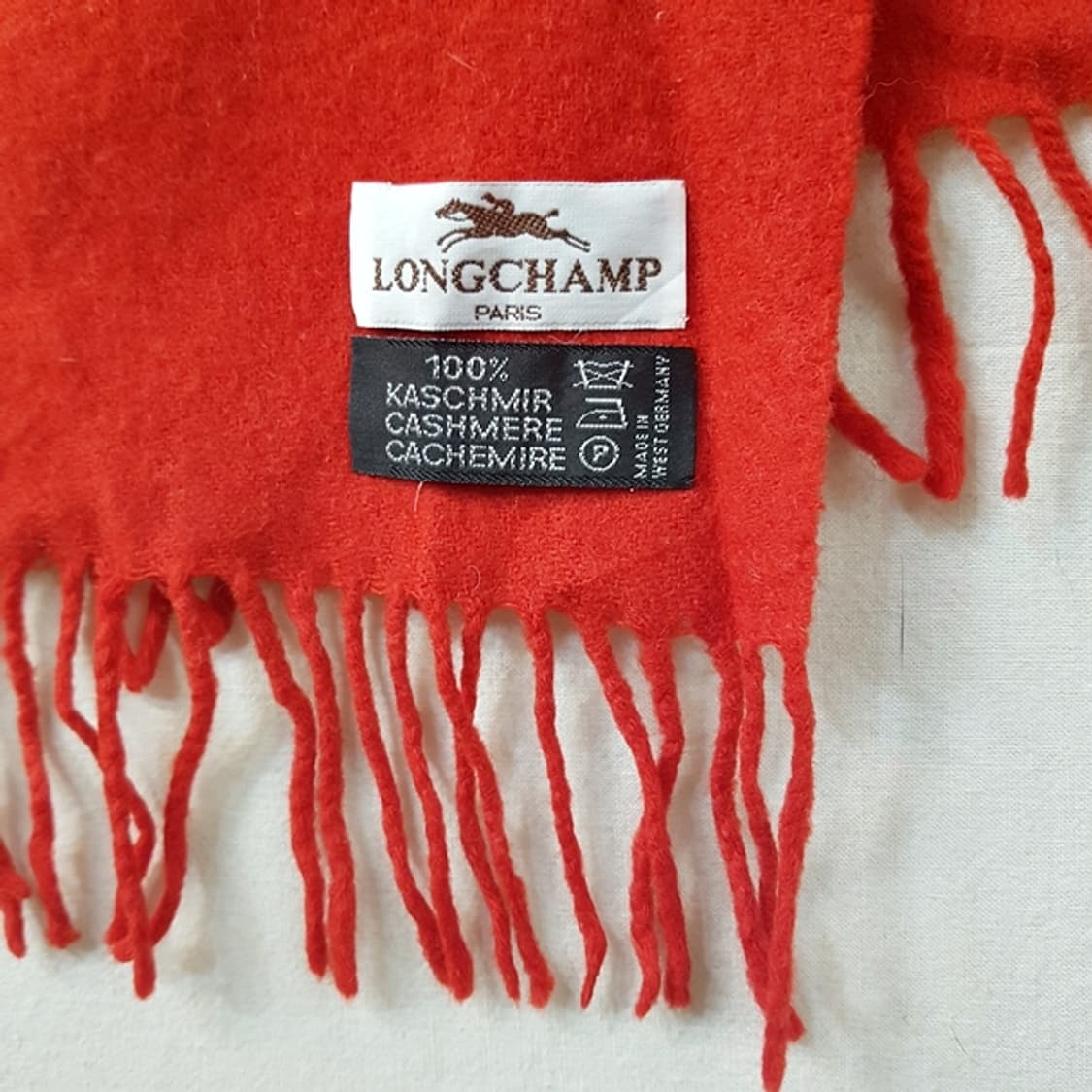 LONGCHAMP 롱샴 캐시미어 100% 머플러 상품이미지3