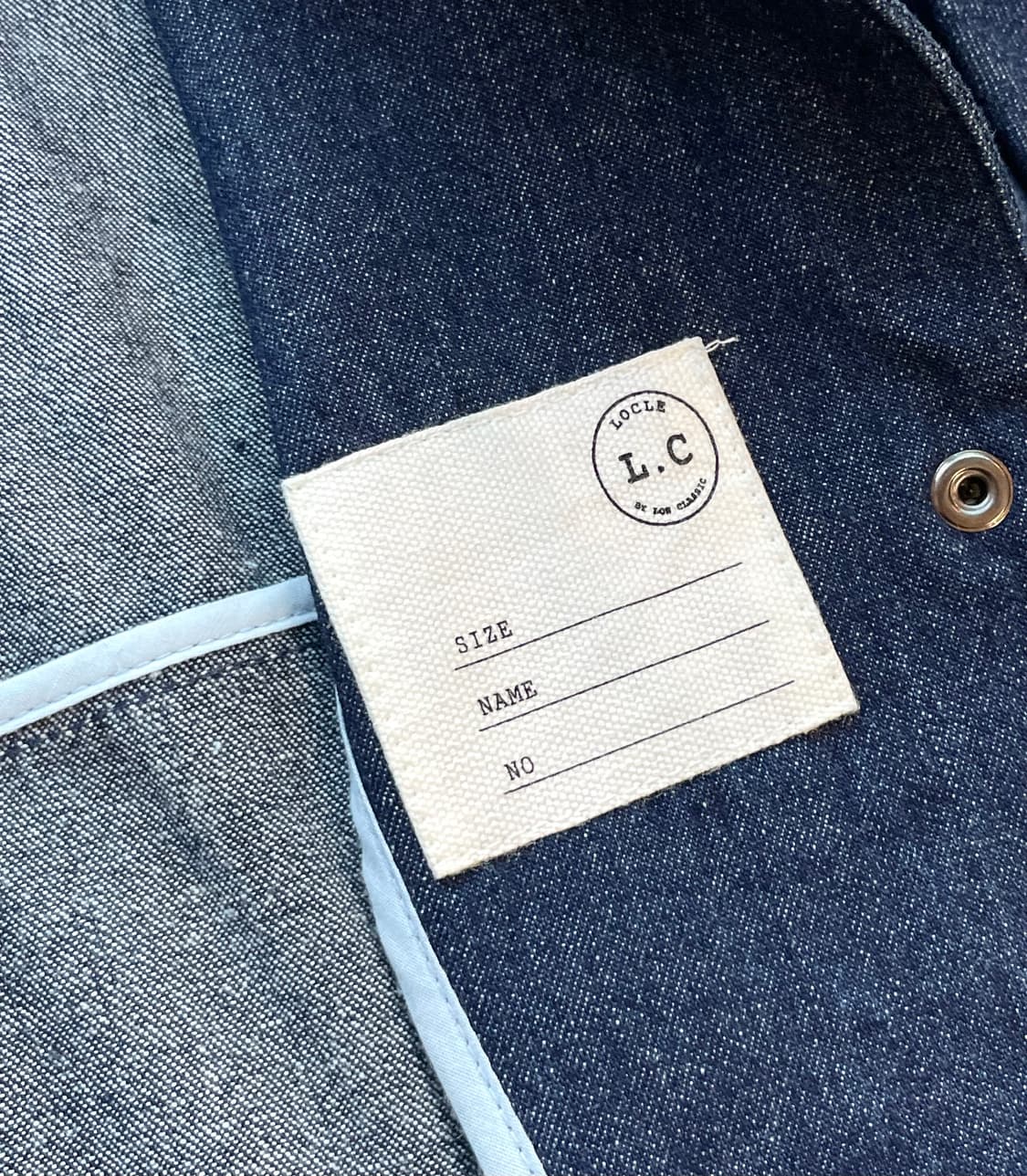 로우클래식 LOW CLASSIC 데님 투웨이 청 원피스 청 자켓 치마 상품이미지2