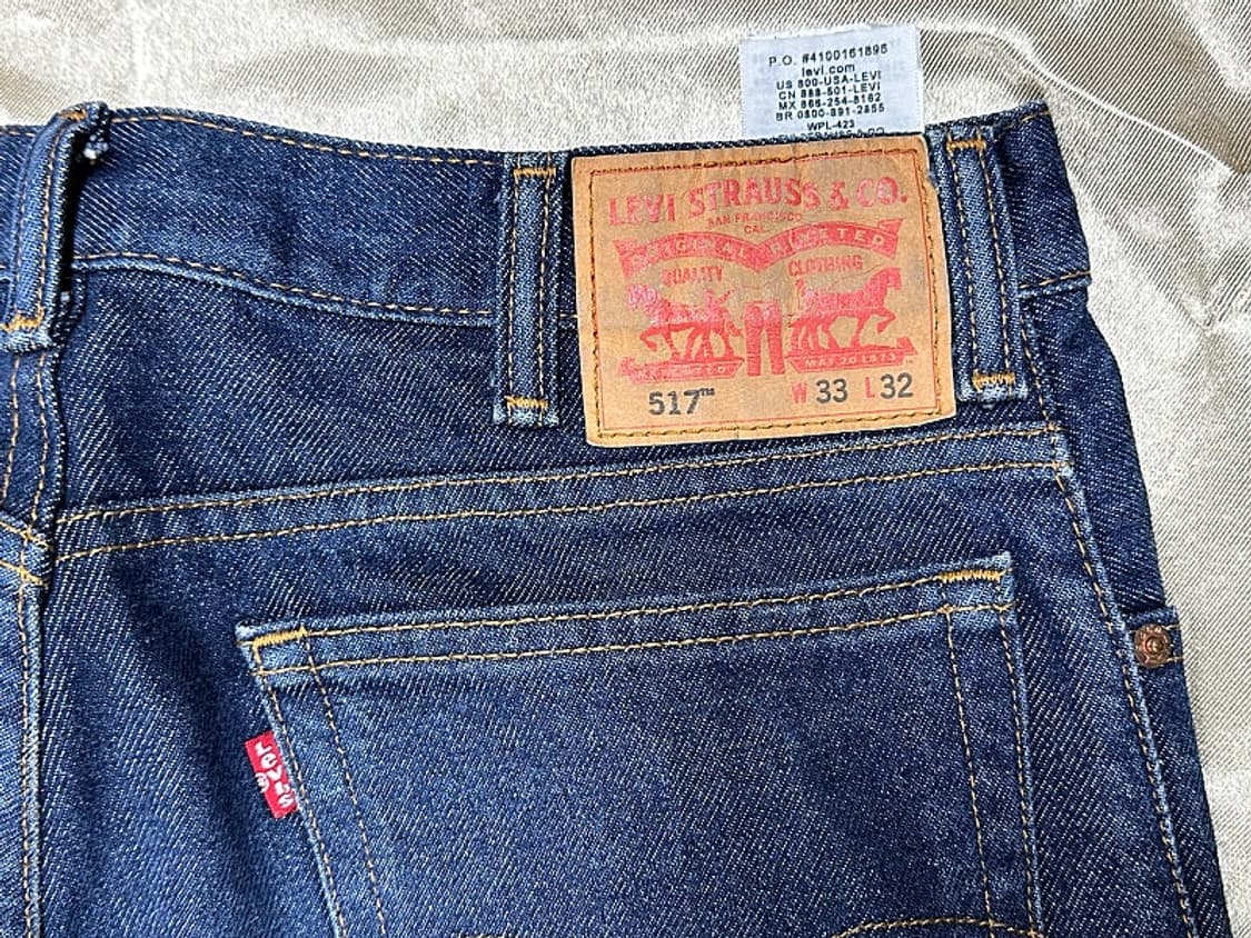 리바이스 517 34 inch 33/32 red tab 상품이미지3