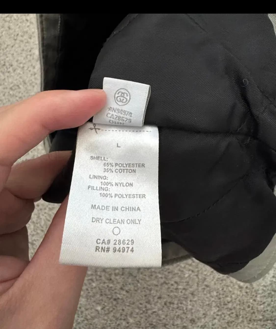 [L] STUSSY INSULATED WORK VEST 스투시 베스트 상품이미지6