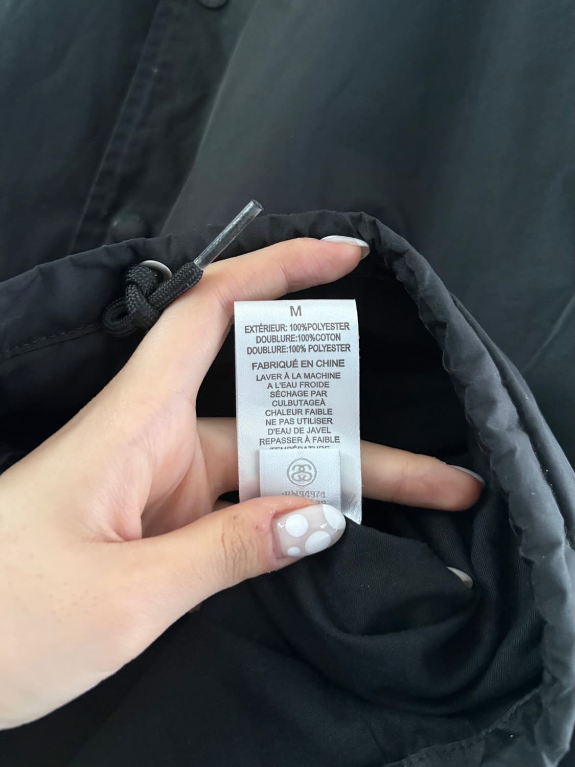 스투시 블랙 클래식 코치 자켓 상품이미지6