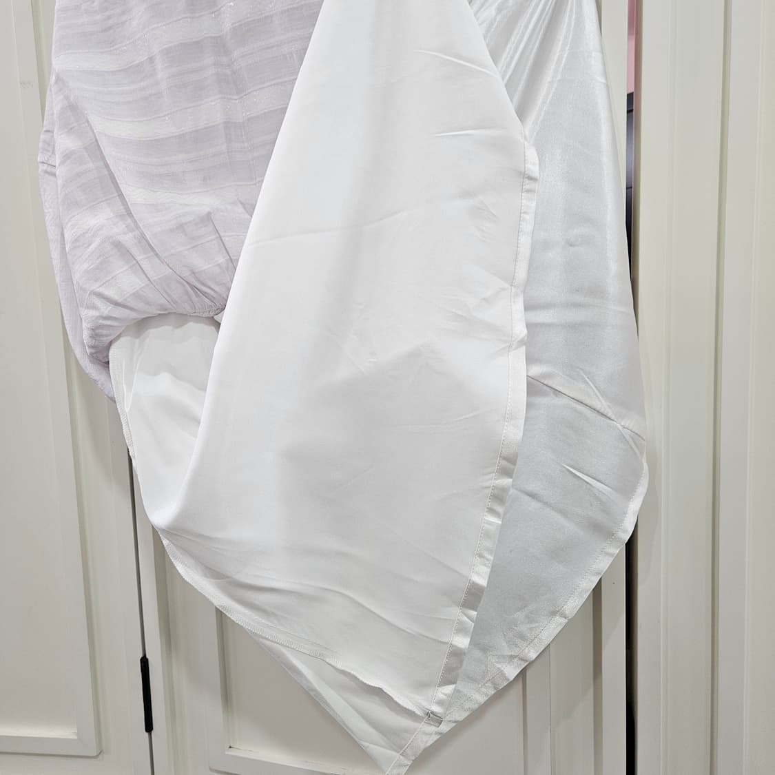 화이트 카라 프릴 원피스 상품이미지6