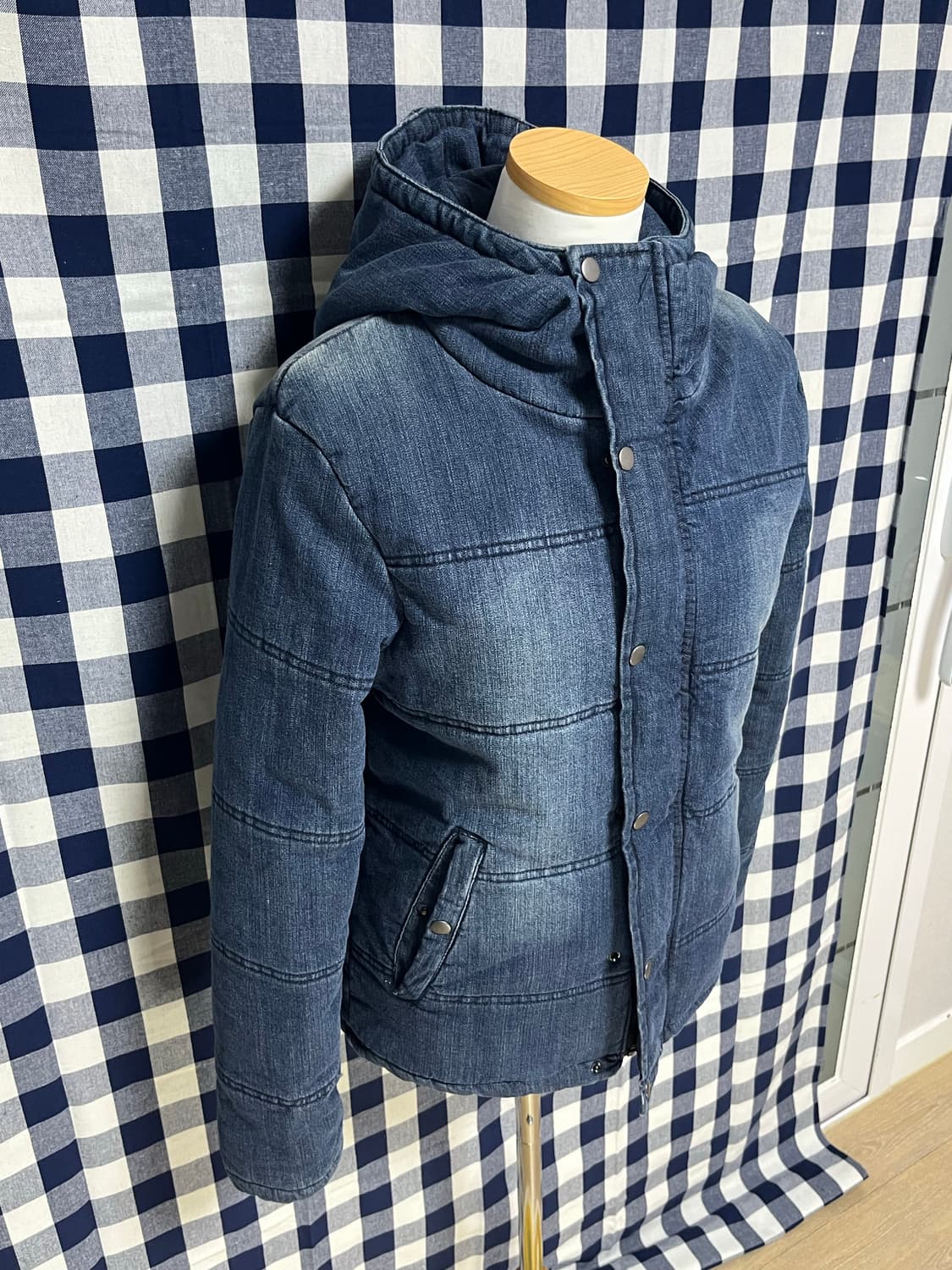 데님 패딩 점퍼 상품이미지3