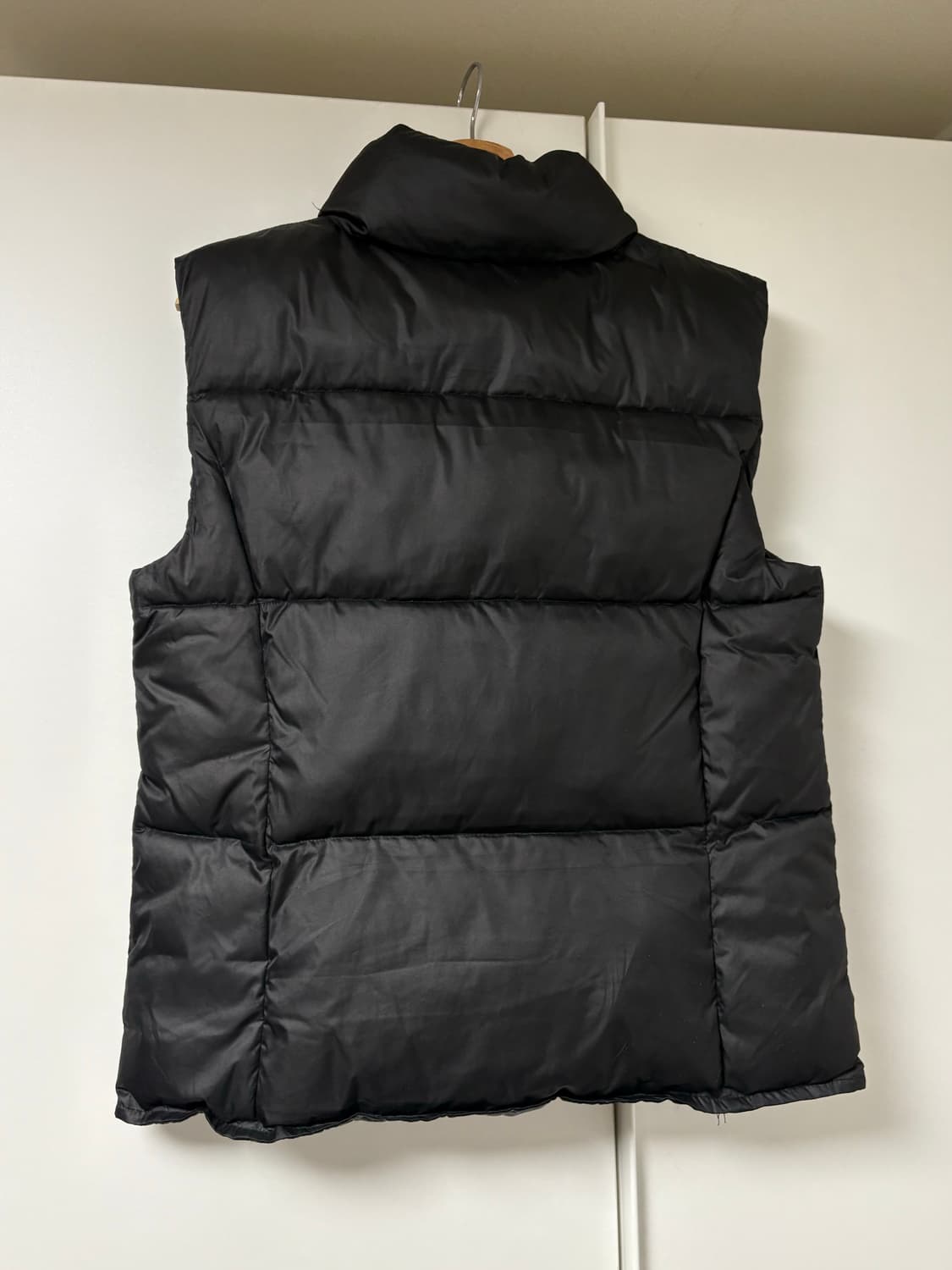 데일리 블랙 패딩 조끼 상품이미지2