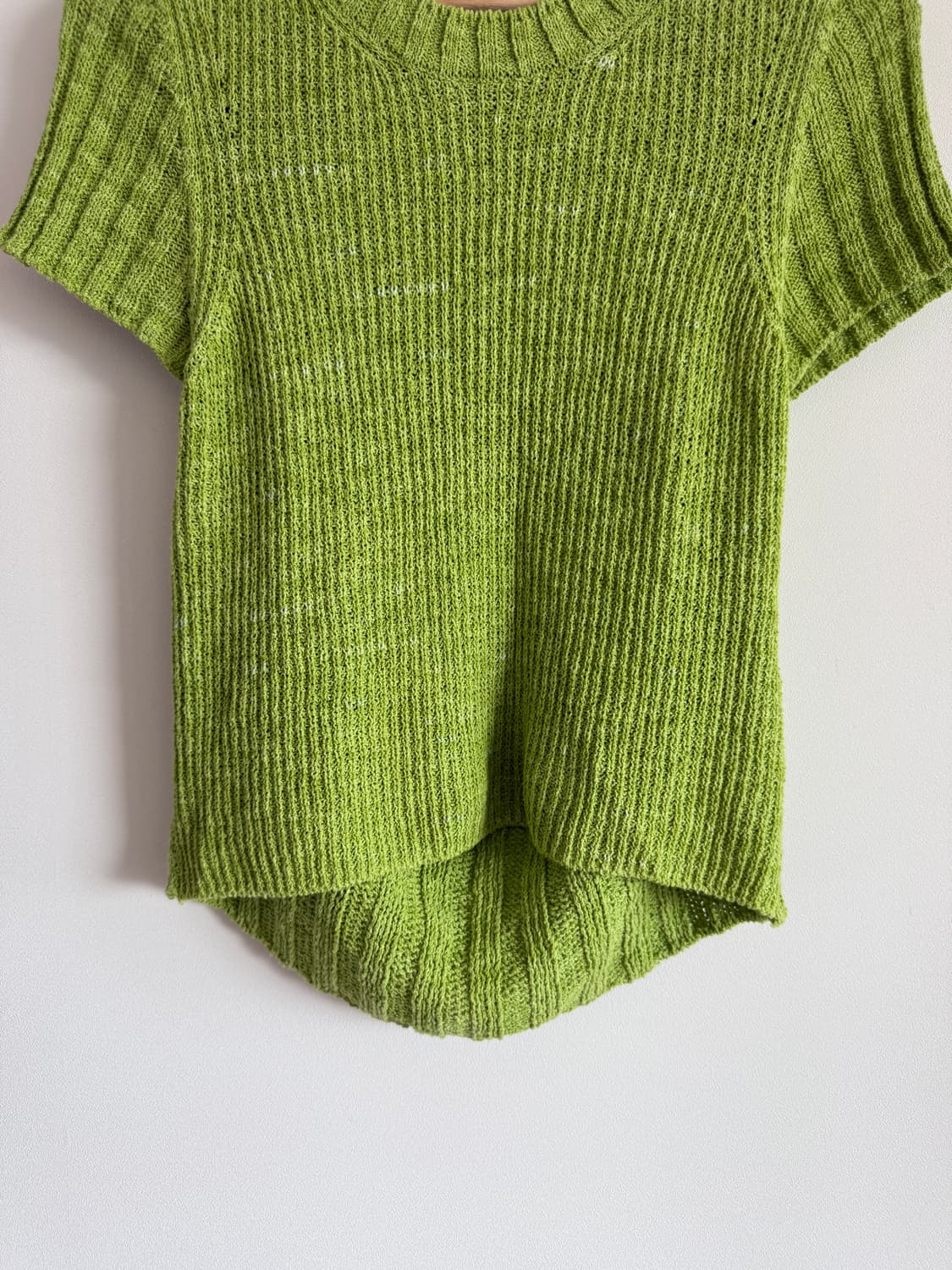 더 오픈 프로덕트(The Open Product) 코튼 반팔 니트 상품이미지3