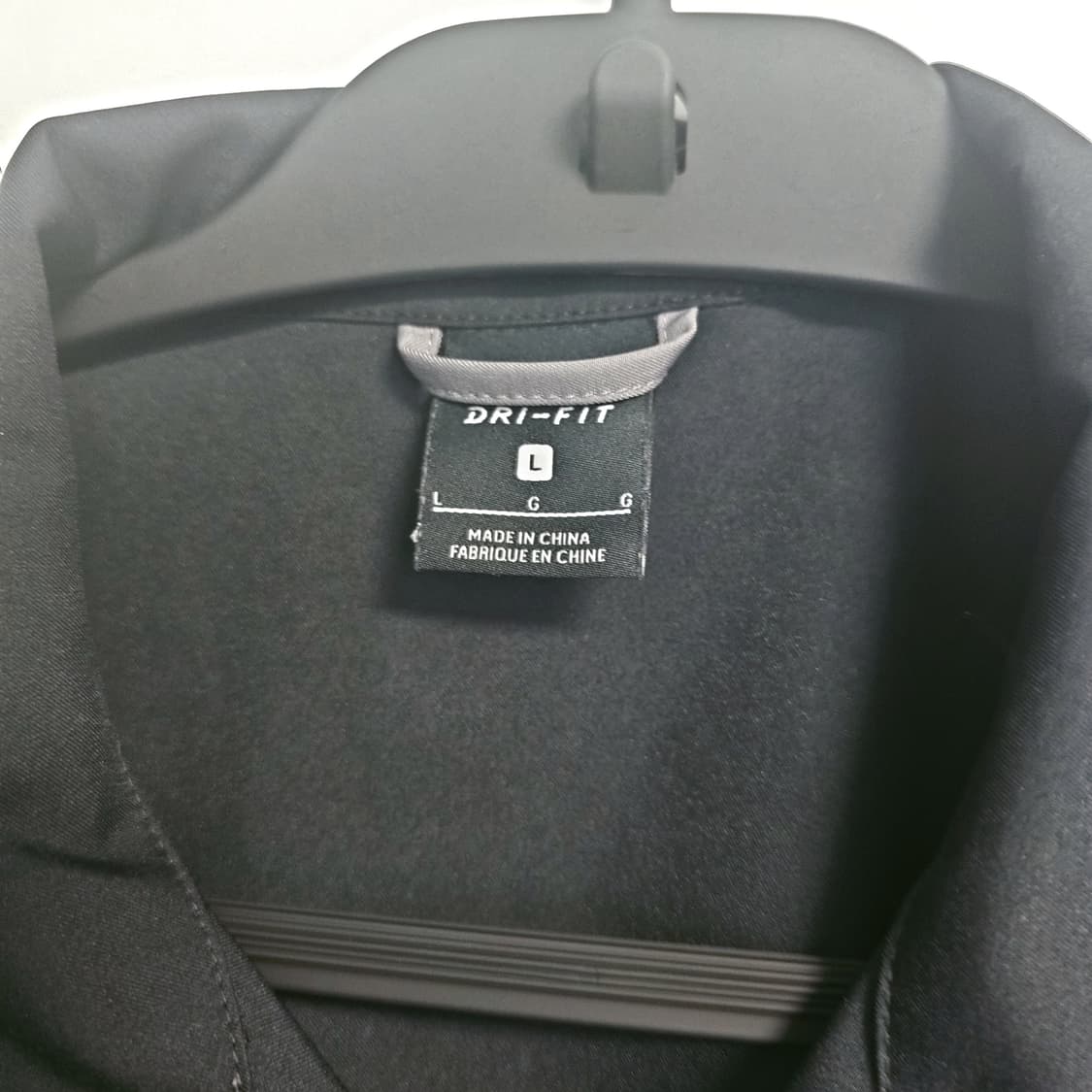 나이키 드라이핏 블랙 자켓 L 상품이미지3